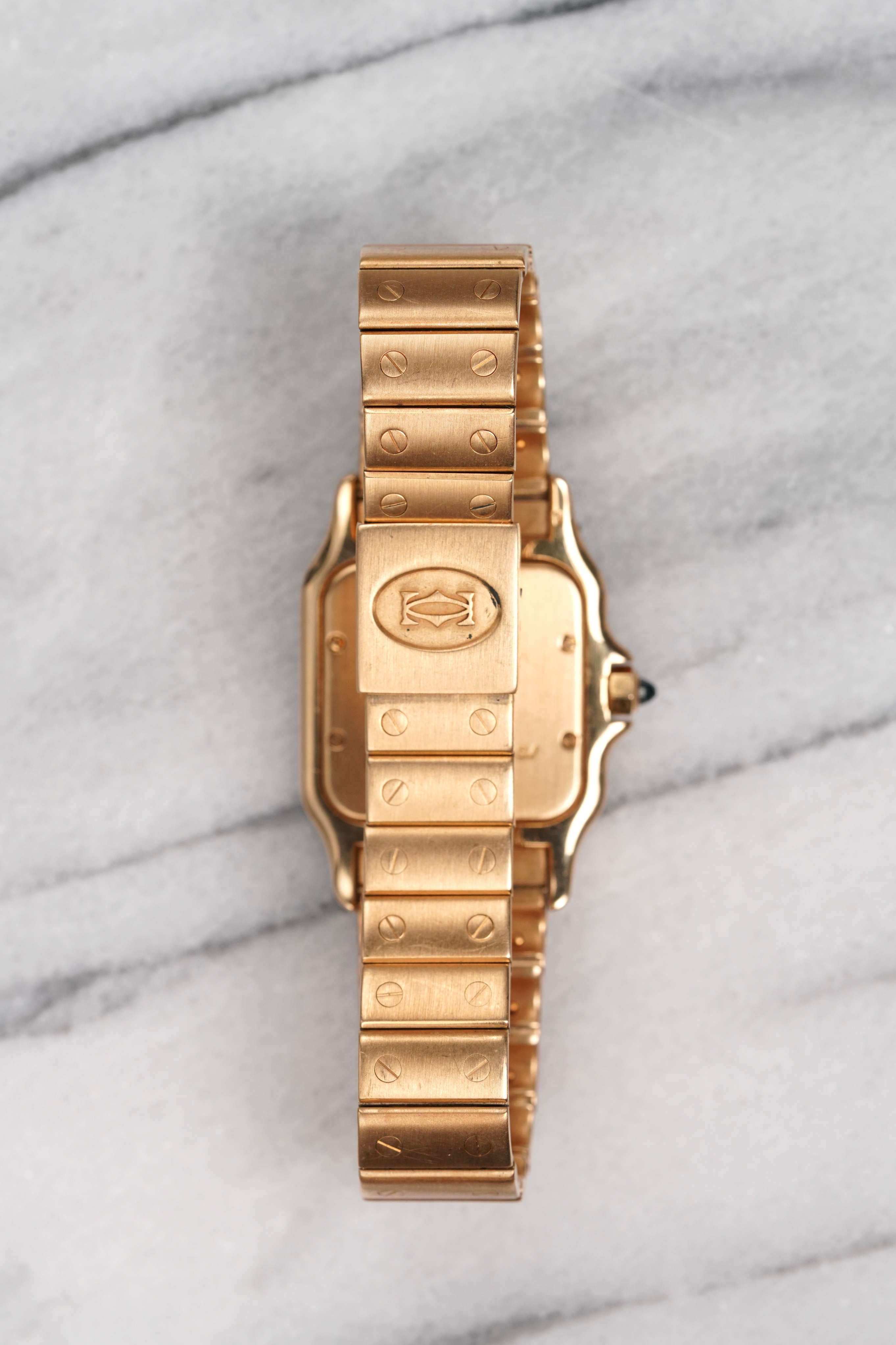 Cartier Santos - 18K Yellow Gold Moonphase.