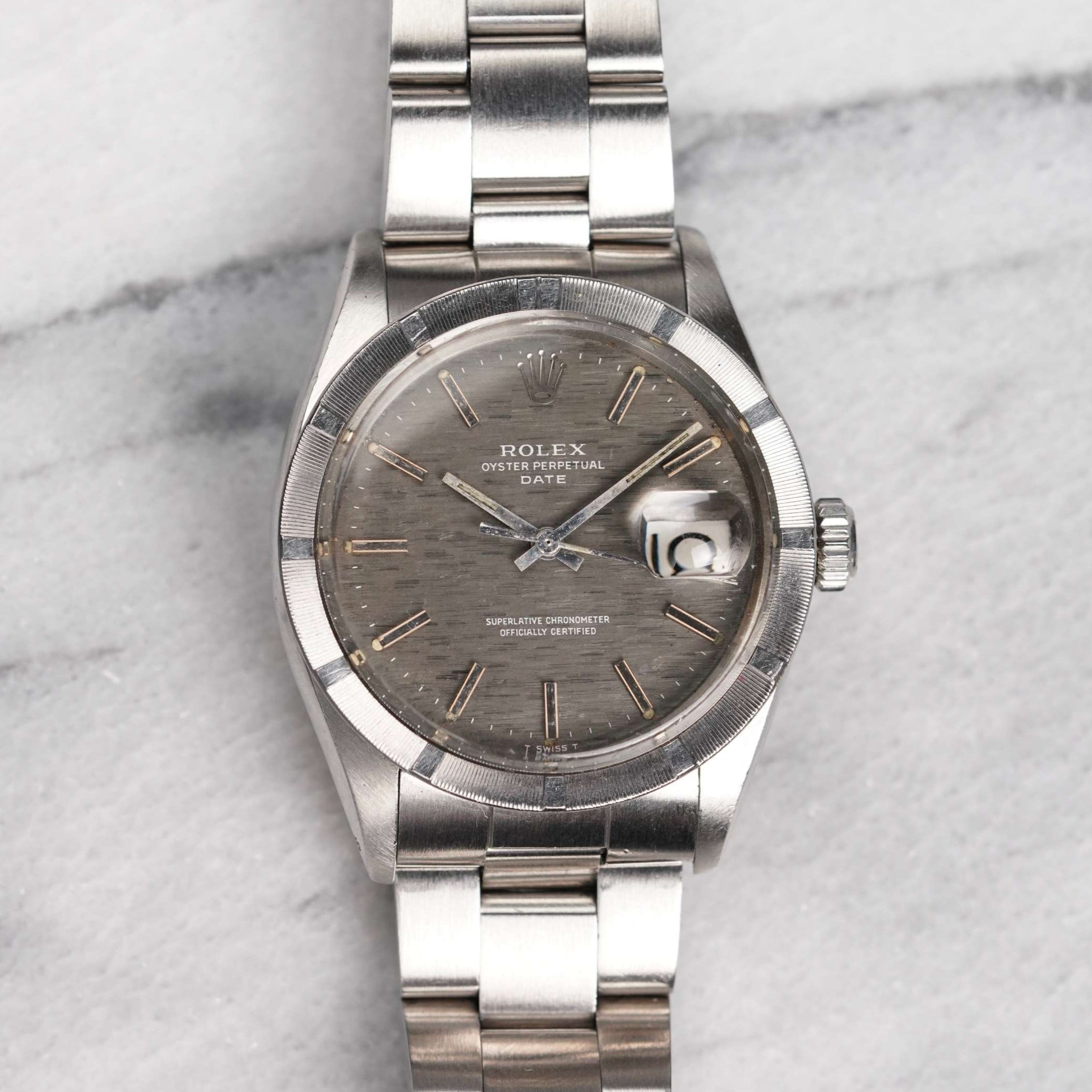 Rolex OP 1501 - Grey Mosaic Dial