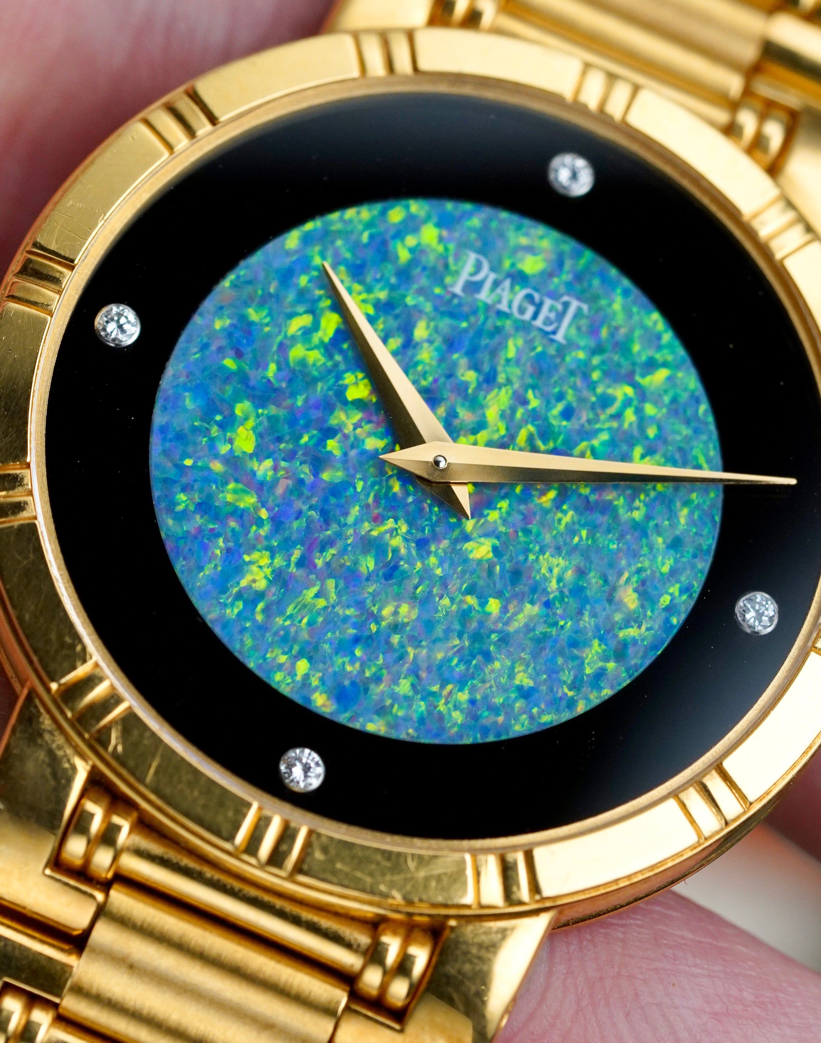 Piaget Dancer - Opal & Onyx Dial.