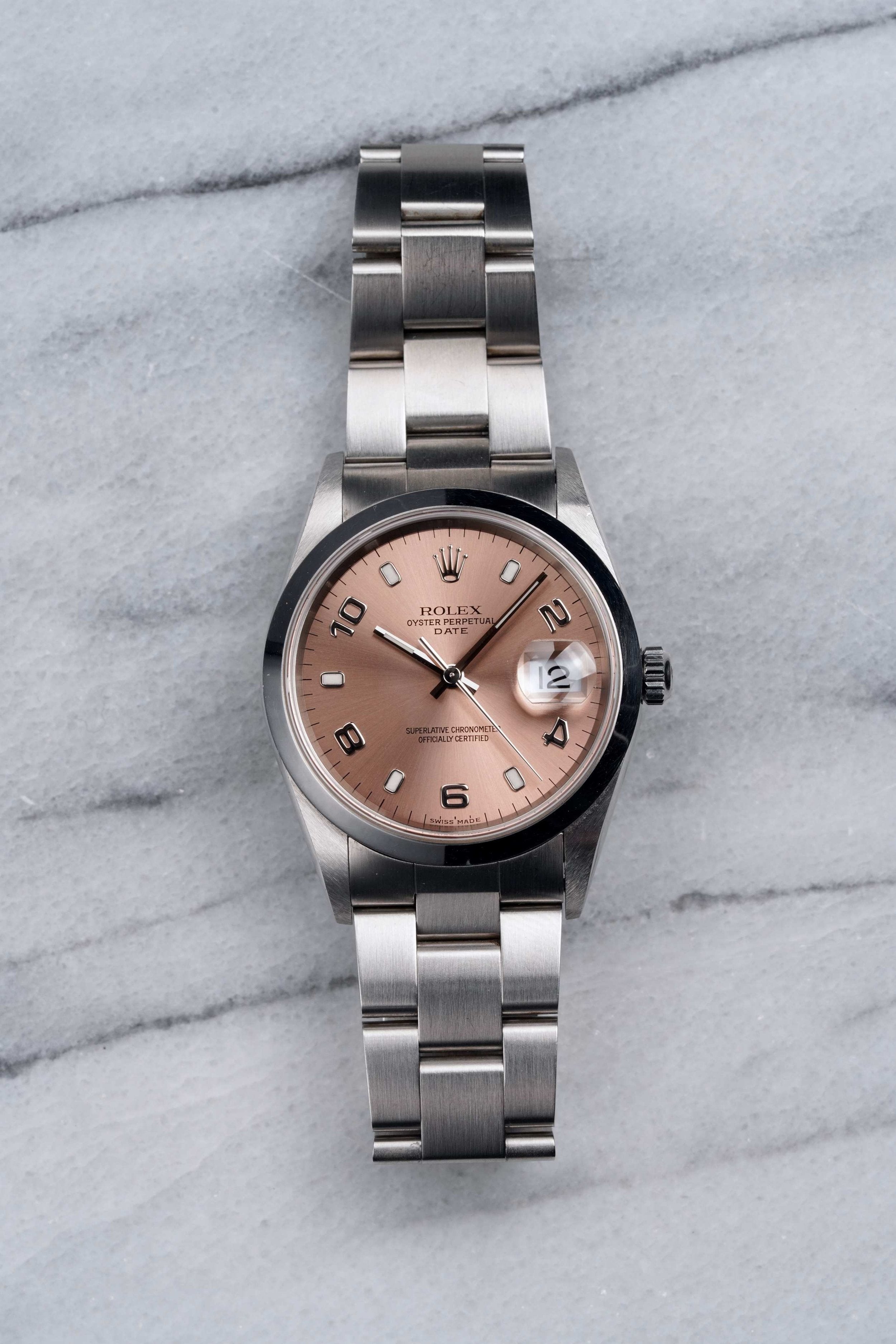 Rolex OP 15200 - Salmon Dial.