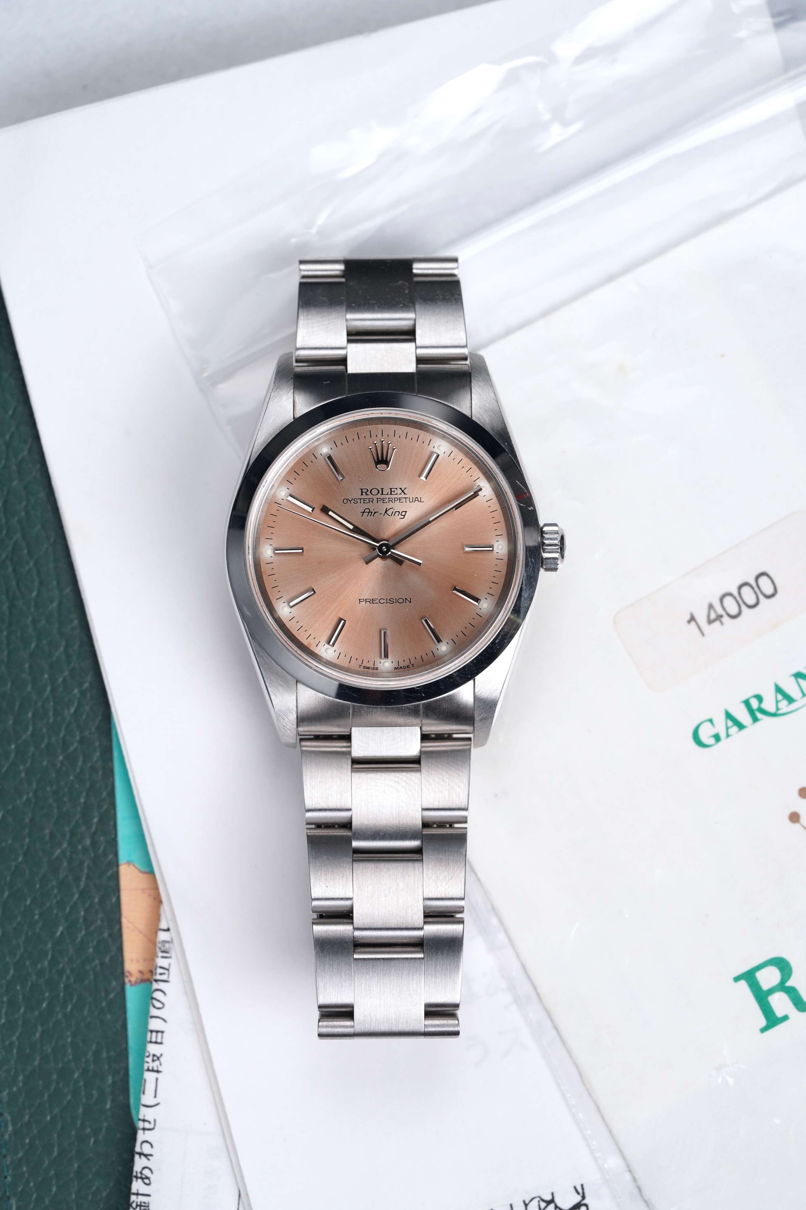 Rolex Air King 14000 - Patina Dial