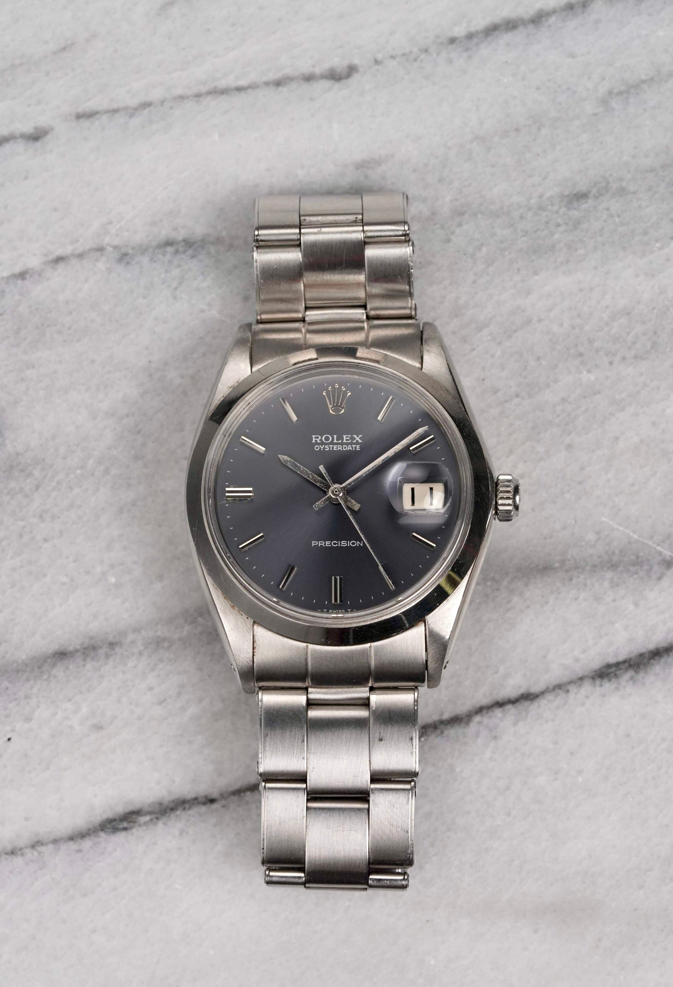 Rolex Oysterdate 6694 - Grey Dial.