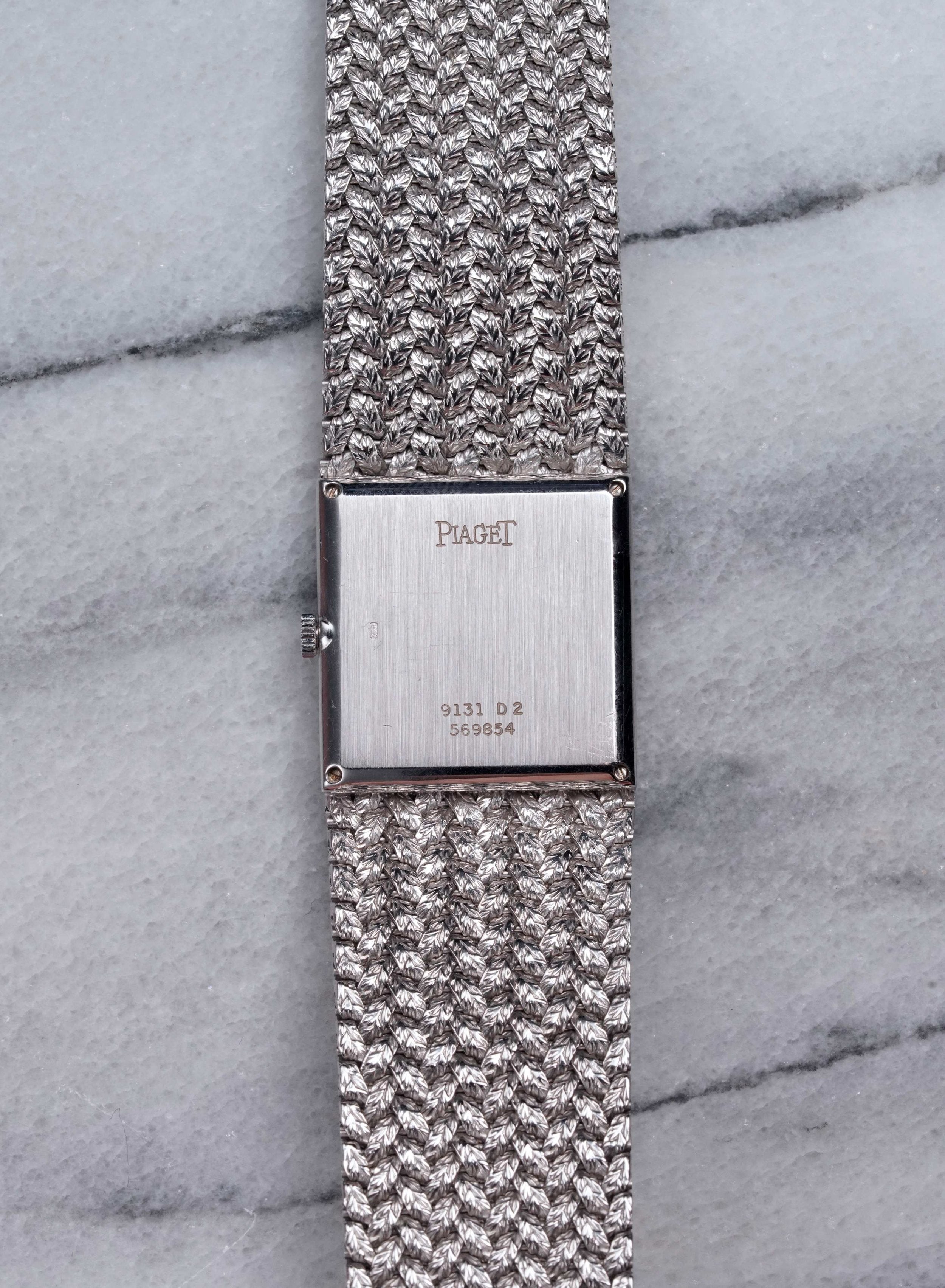 Piaget Diamond Pave Dial - 18K White Gold.