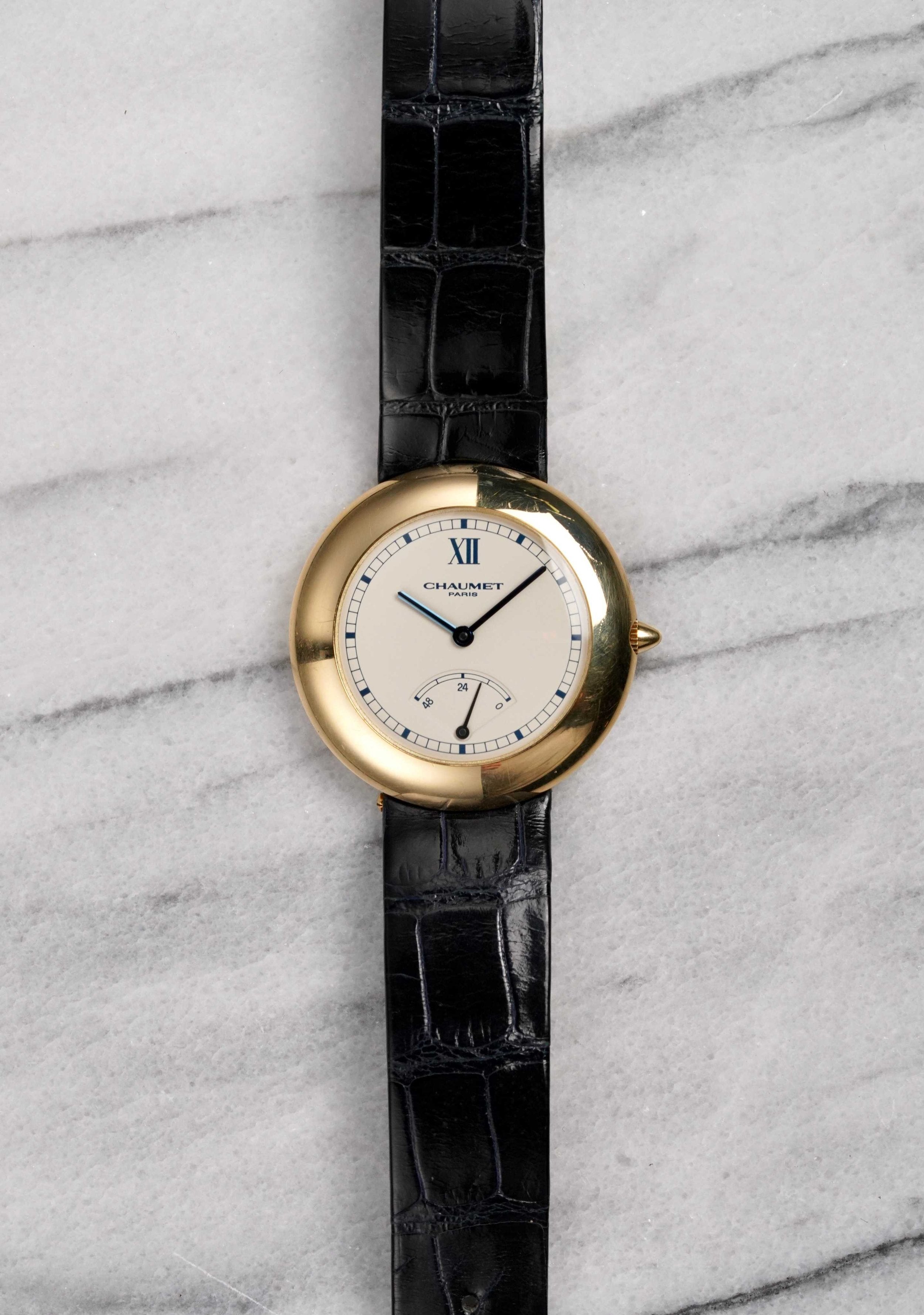 Chaumet Power Reserve - 18K Yellow Gold.