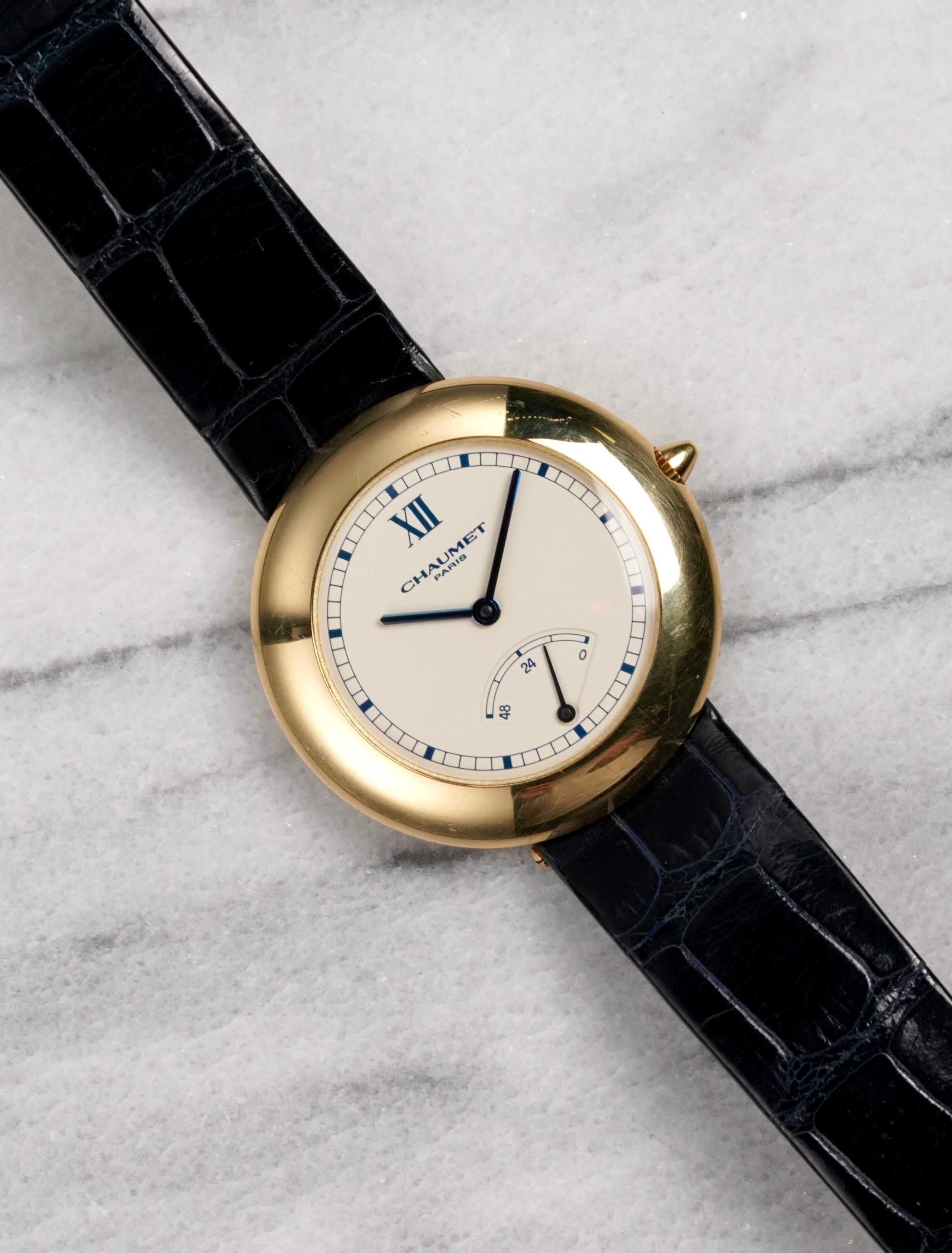 Chaumet Power Reserve - 18K Yellow Gold.