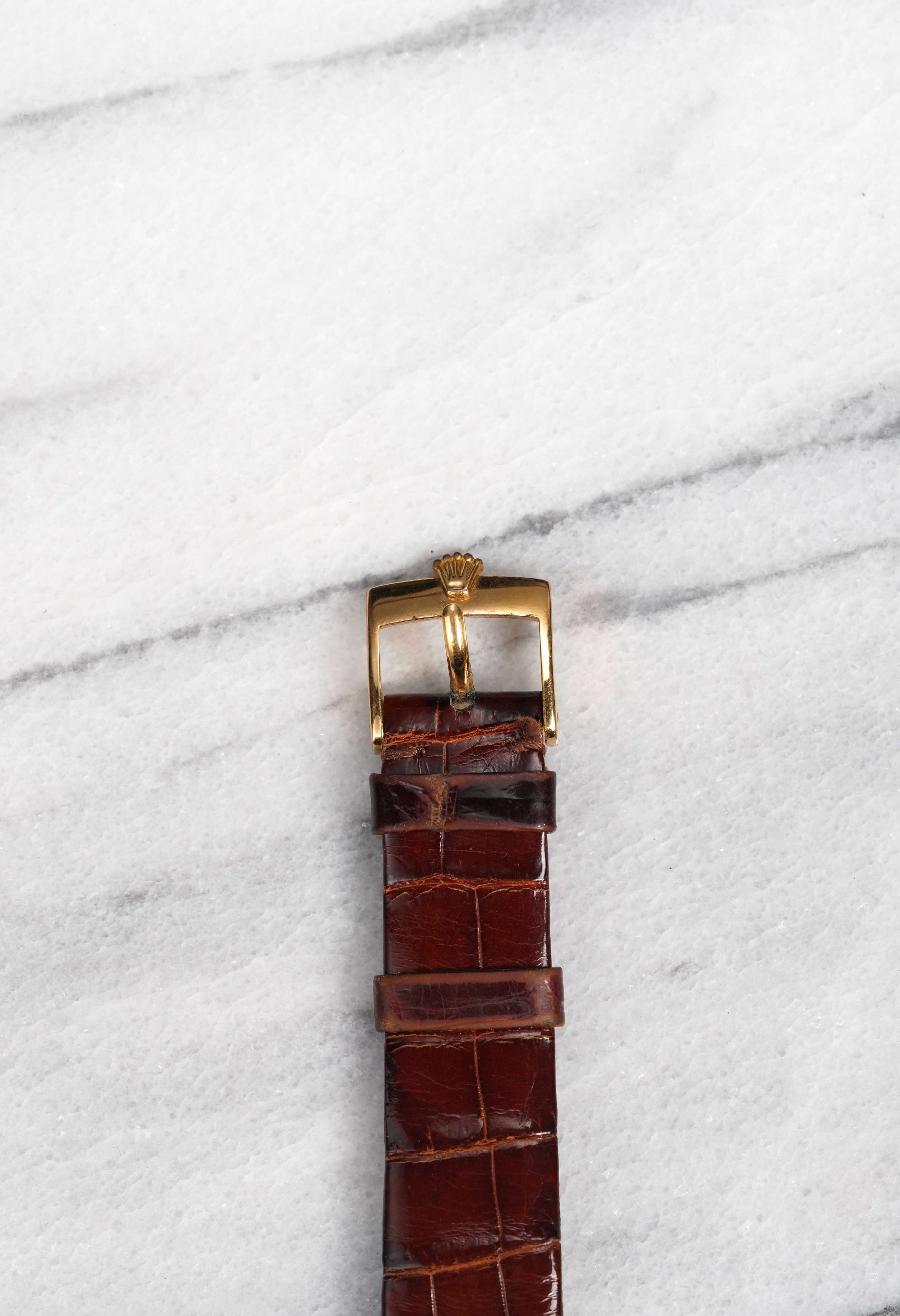 Rolex Cellini - Red Vignette 18k Yellow Gold