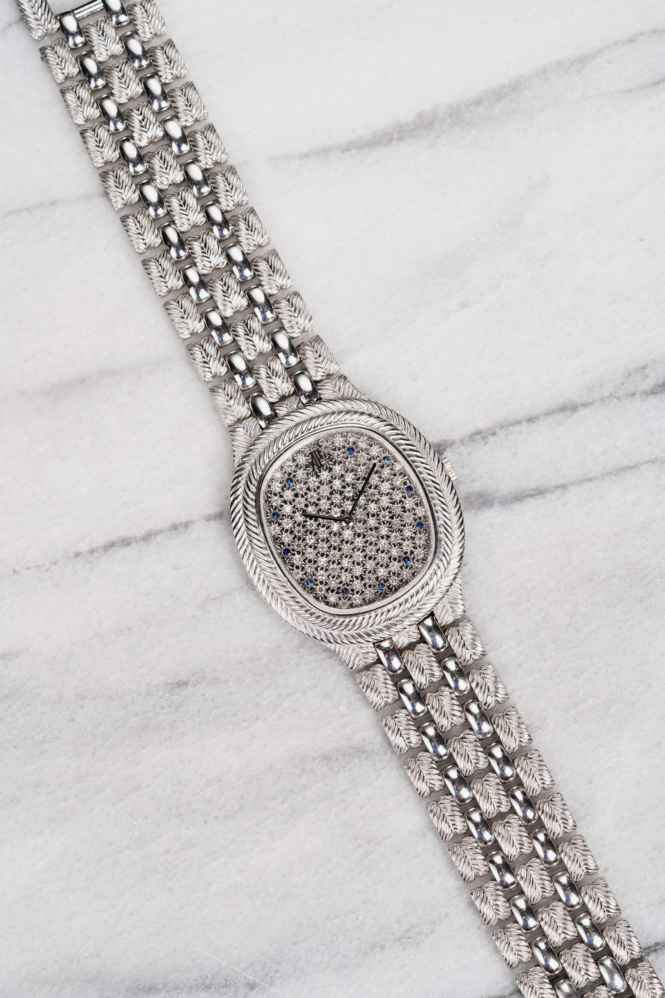 Audemars Piguet Diamond Pave - 18K White Gold.