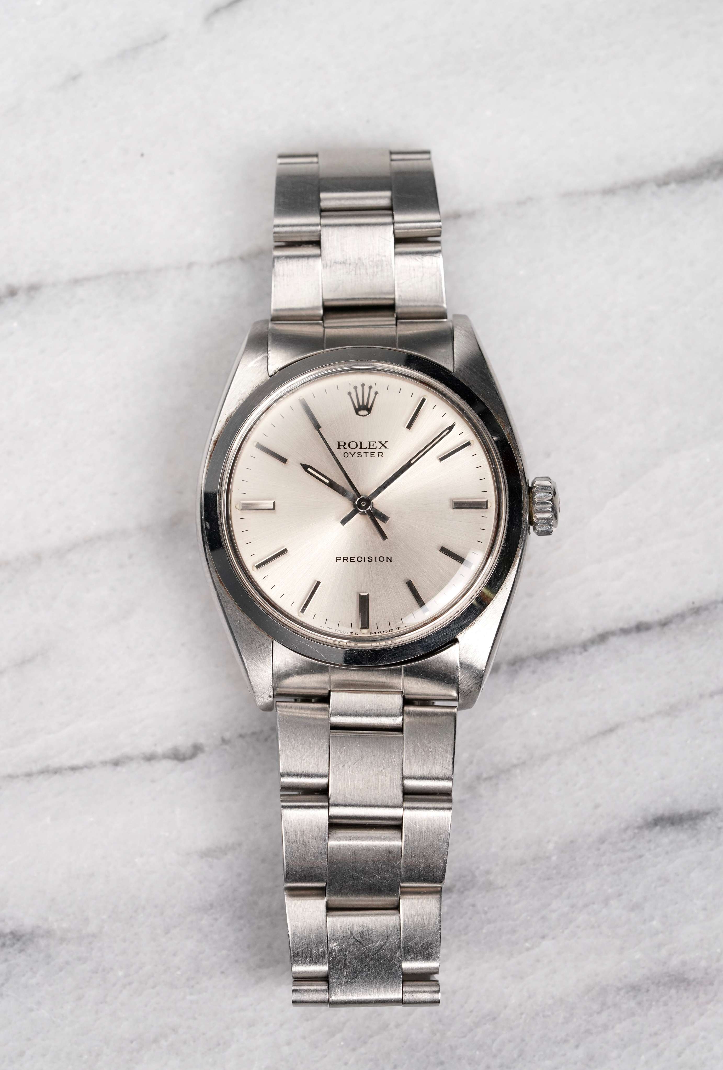 Rolex Precision Oyster - 6426 Silver Dial.