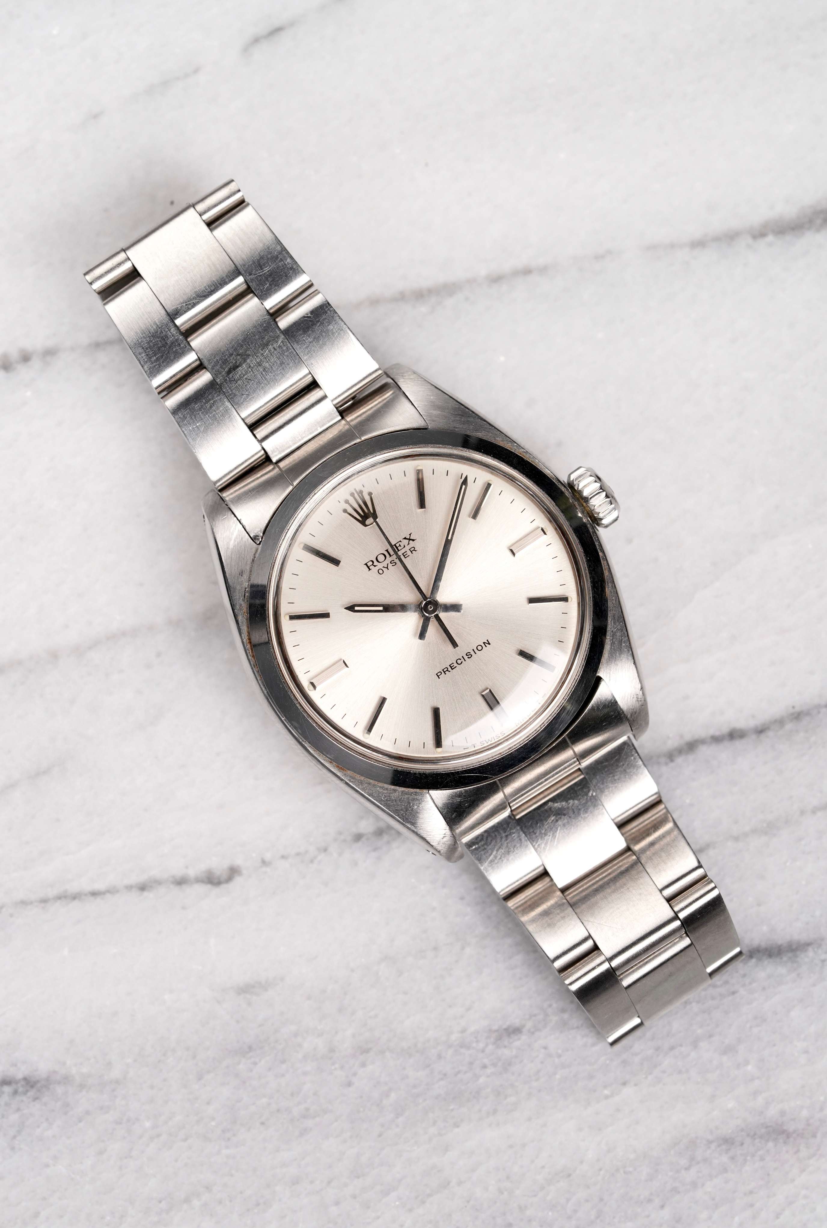 Rolex Precision Oyster - 6426 Silver Dial.