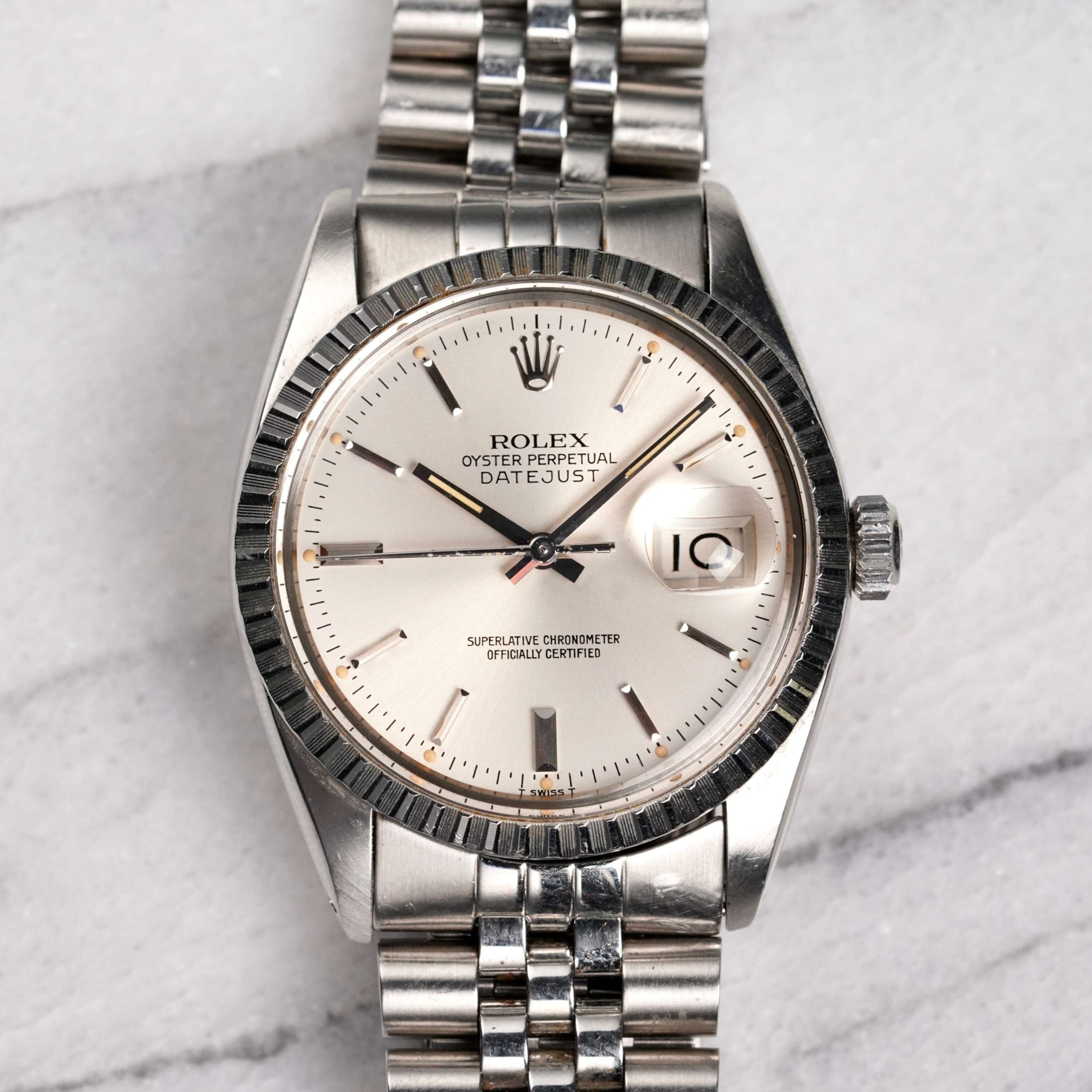Rolex Datejust 16030 - Silver Dial.