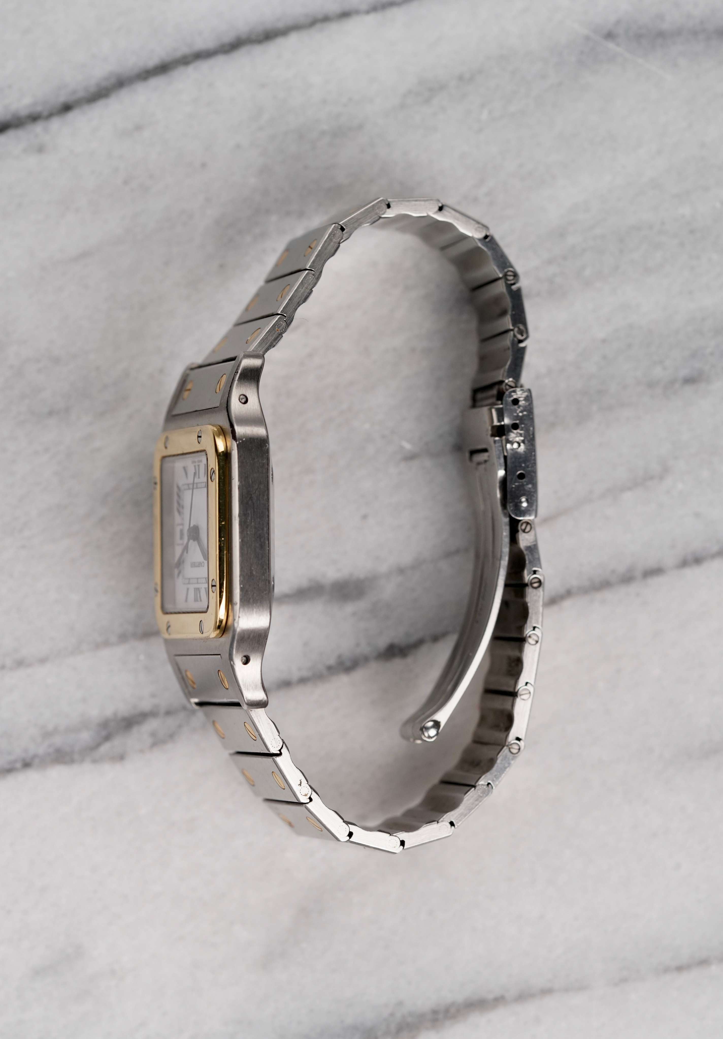 Cartier Santos Carree - Two Tone.