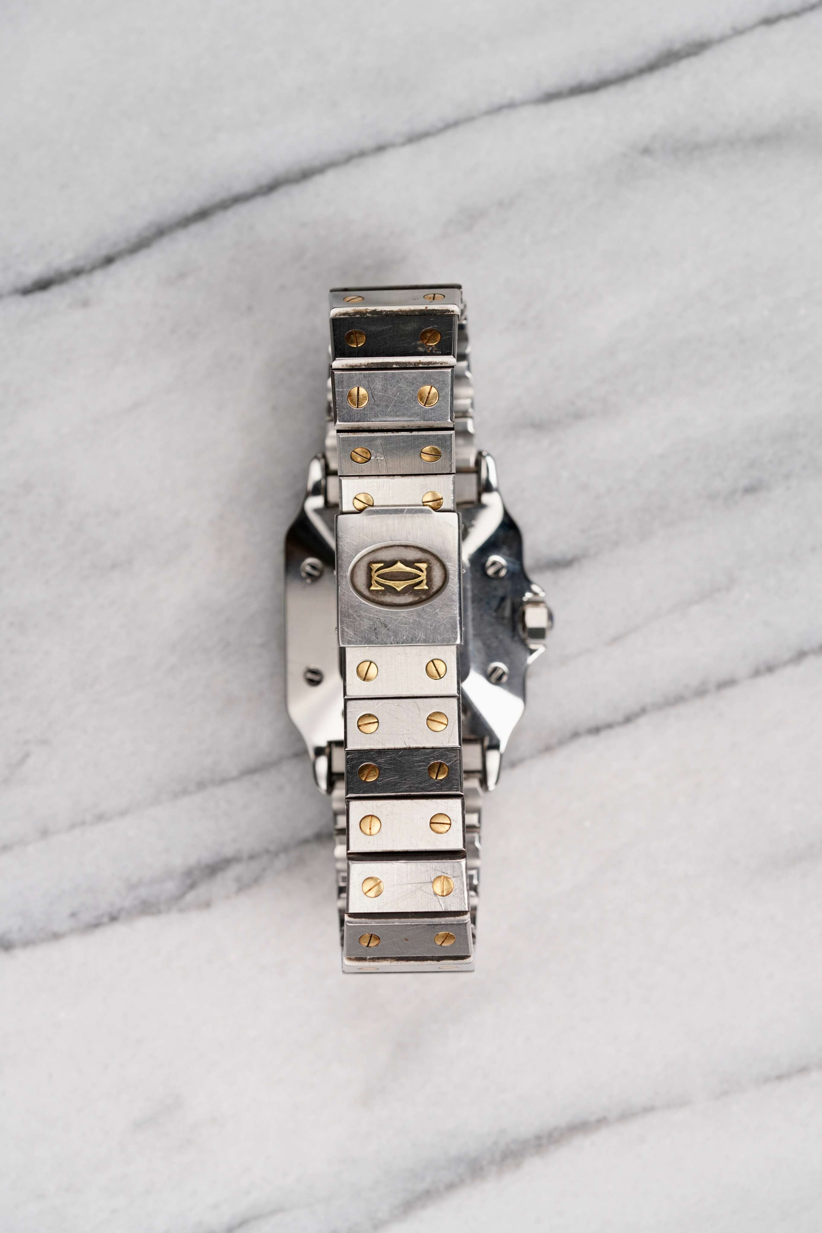 Cartier Santos Carree - Two Tone.