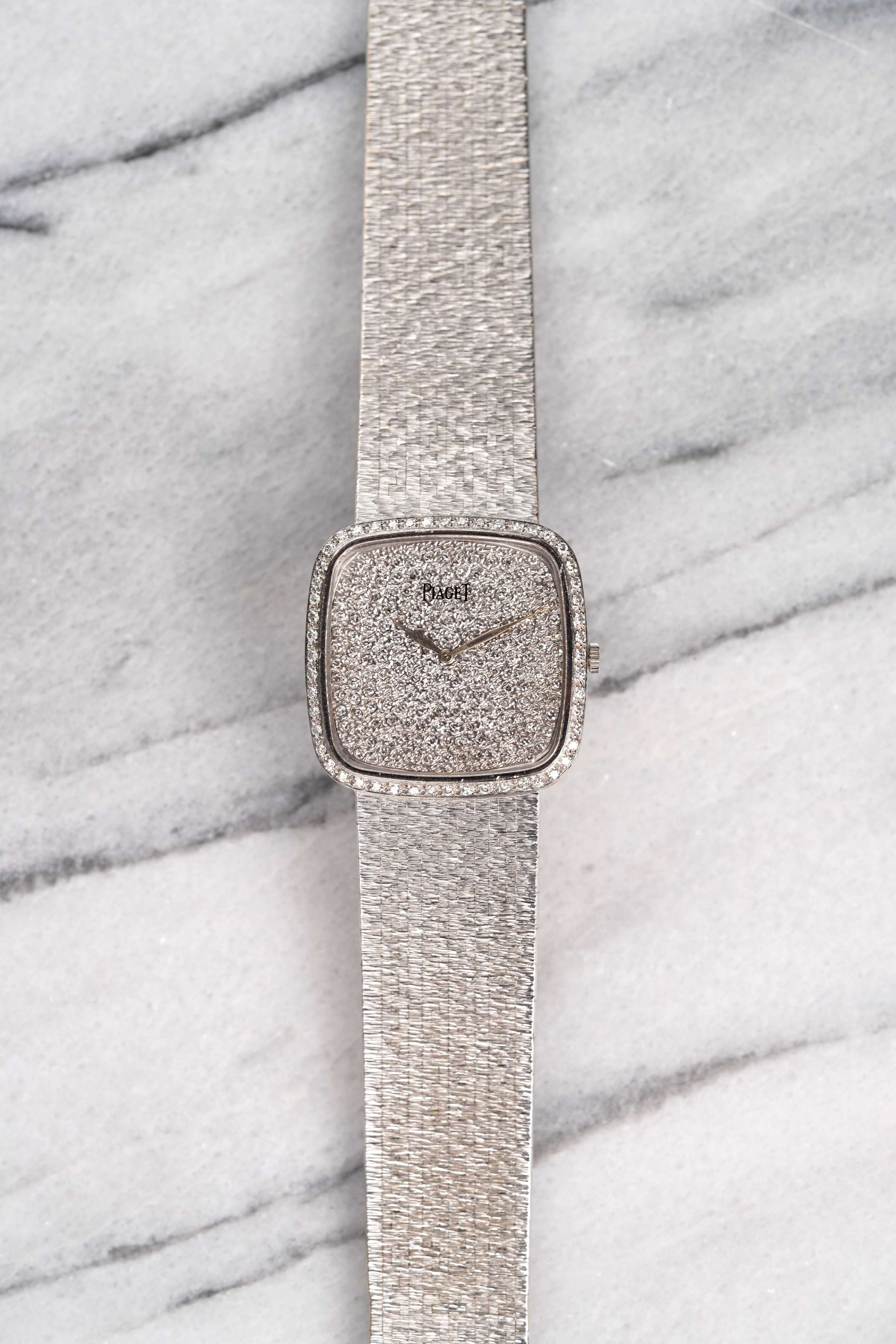 Piaget Diamond Pave - 18K White Gold.