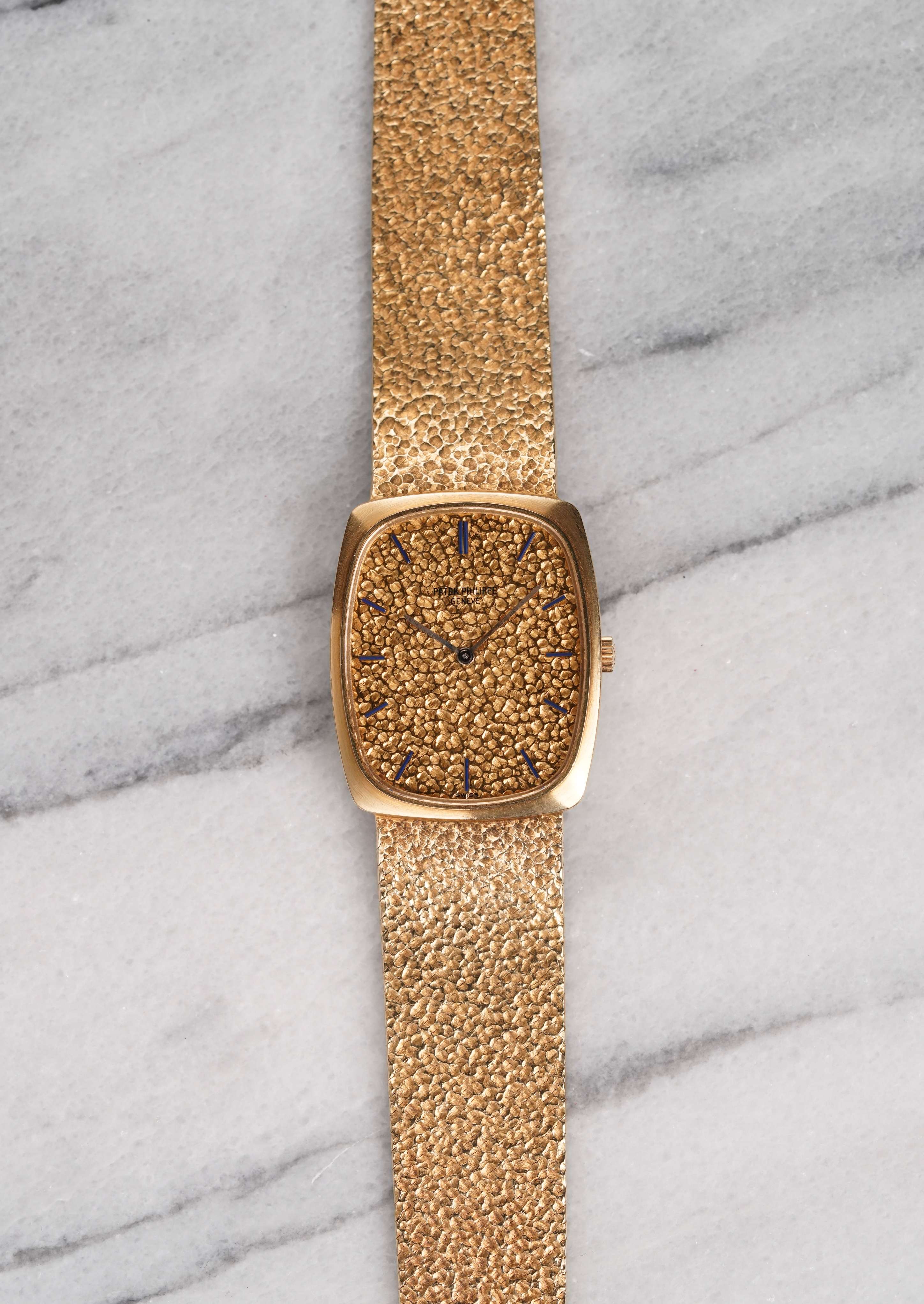 Patek Philippe Hammer Dial - 18K Yellow Gold.