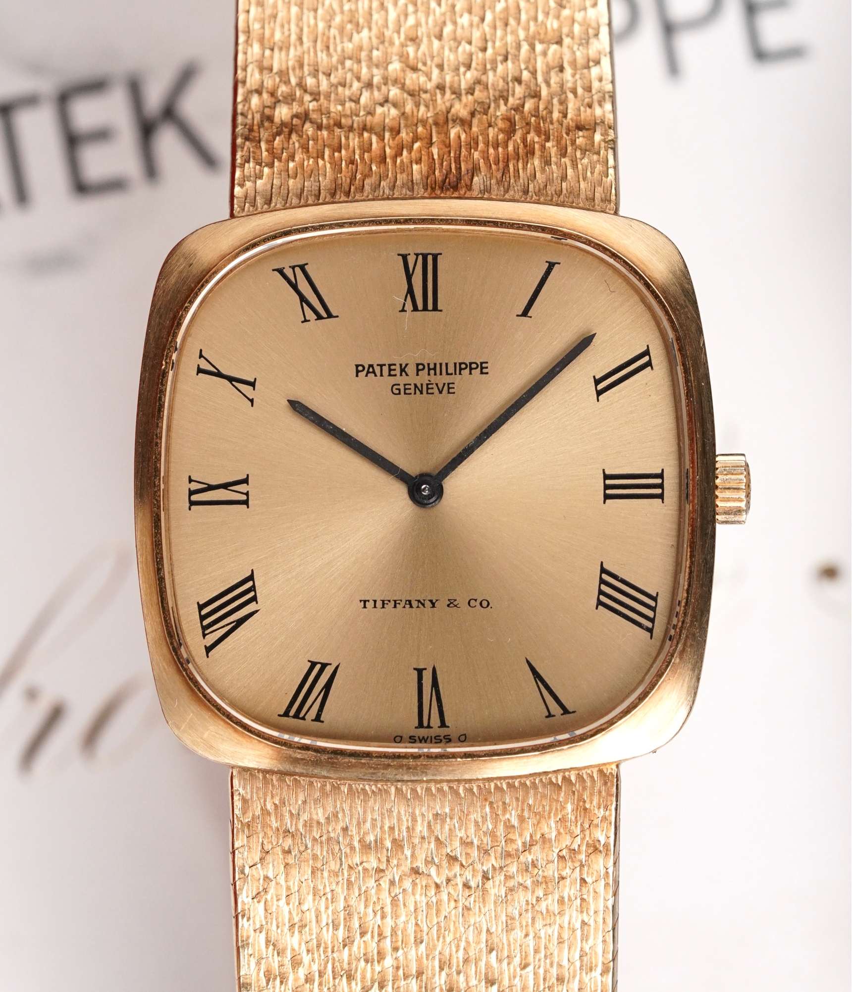 Patek Philippe 18k Yellow Gold- Tiffany & Co Stamped