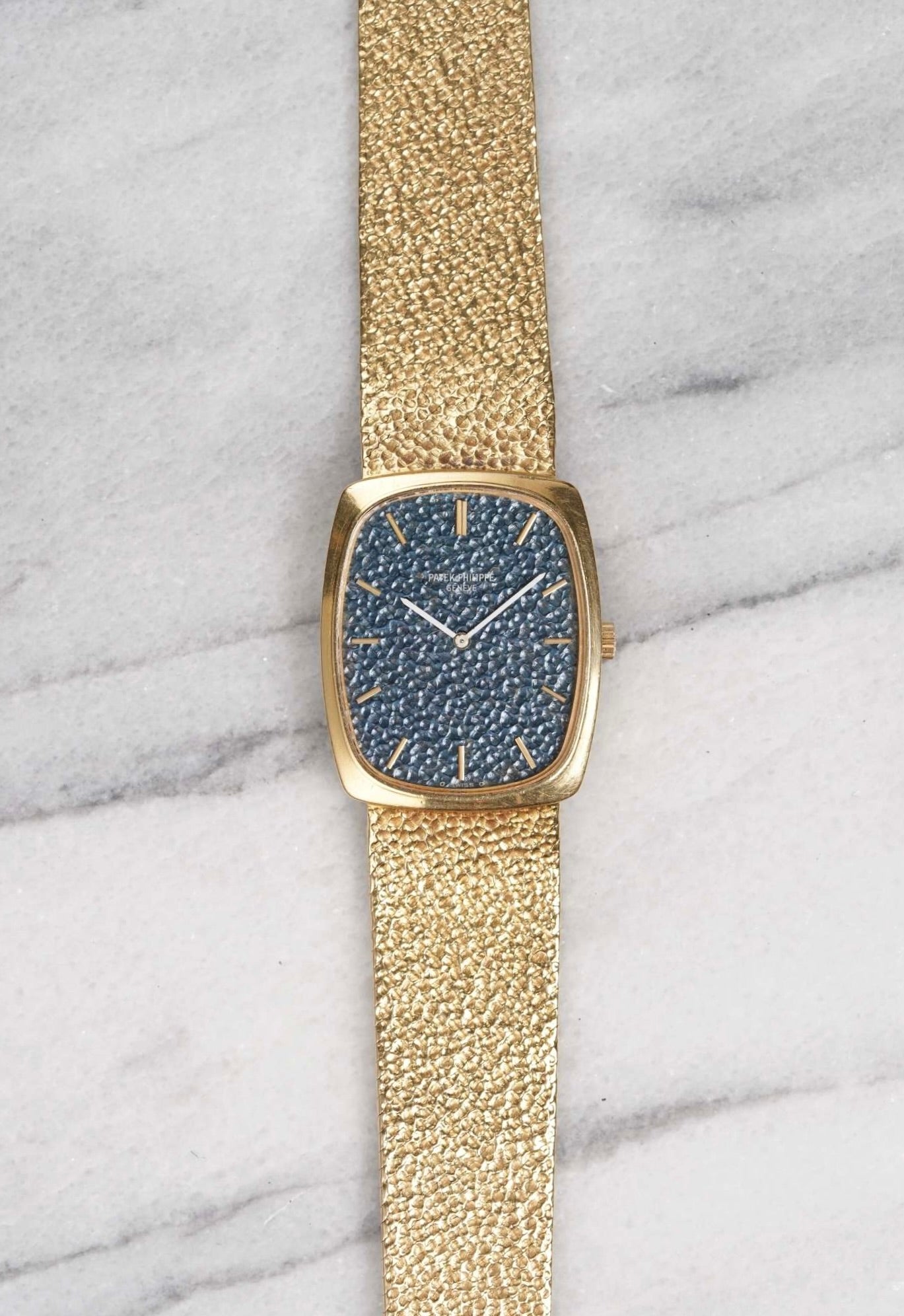 Patek Philippe Ref 3567 - Blue Hammer Finished Dial