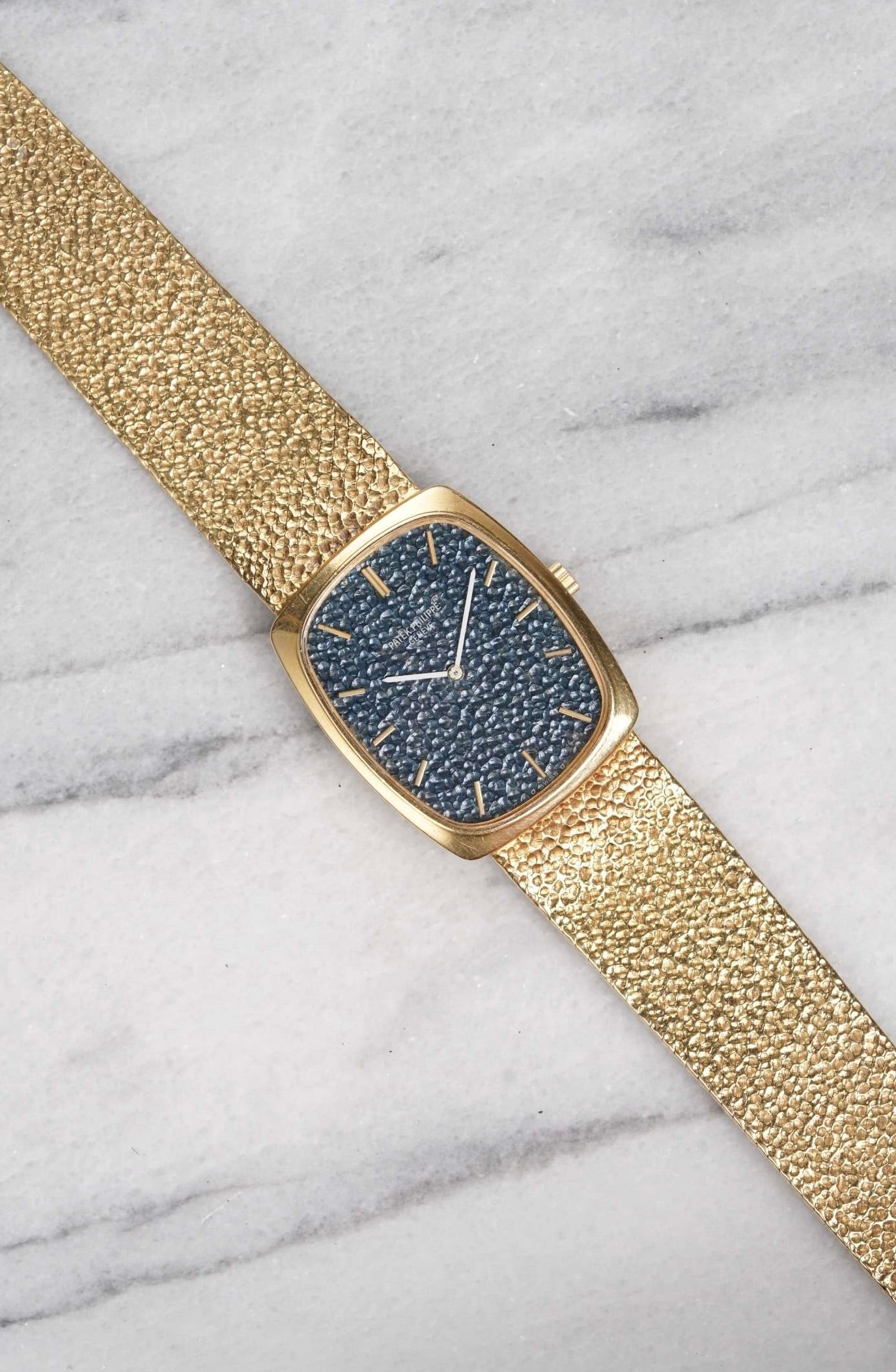 Patek Philippe Ref 3567 - Blue Hammer Finished Dial