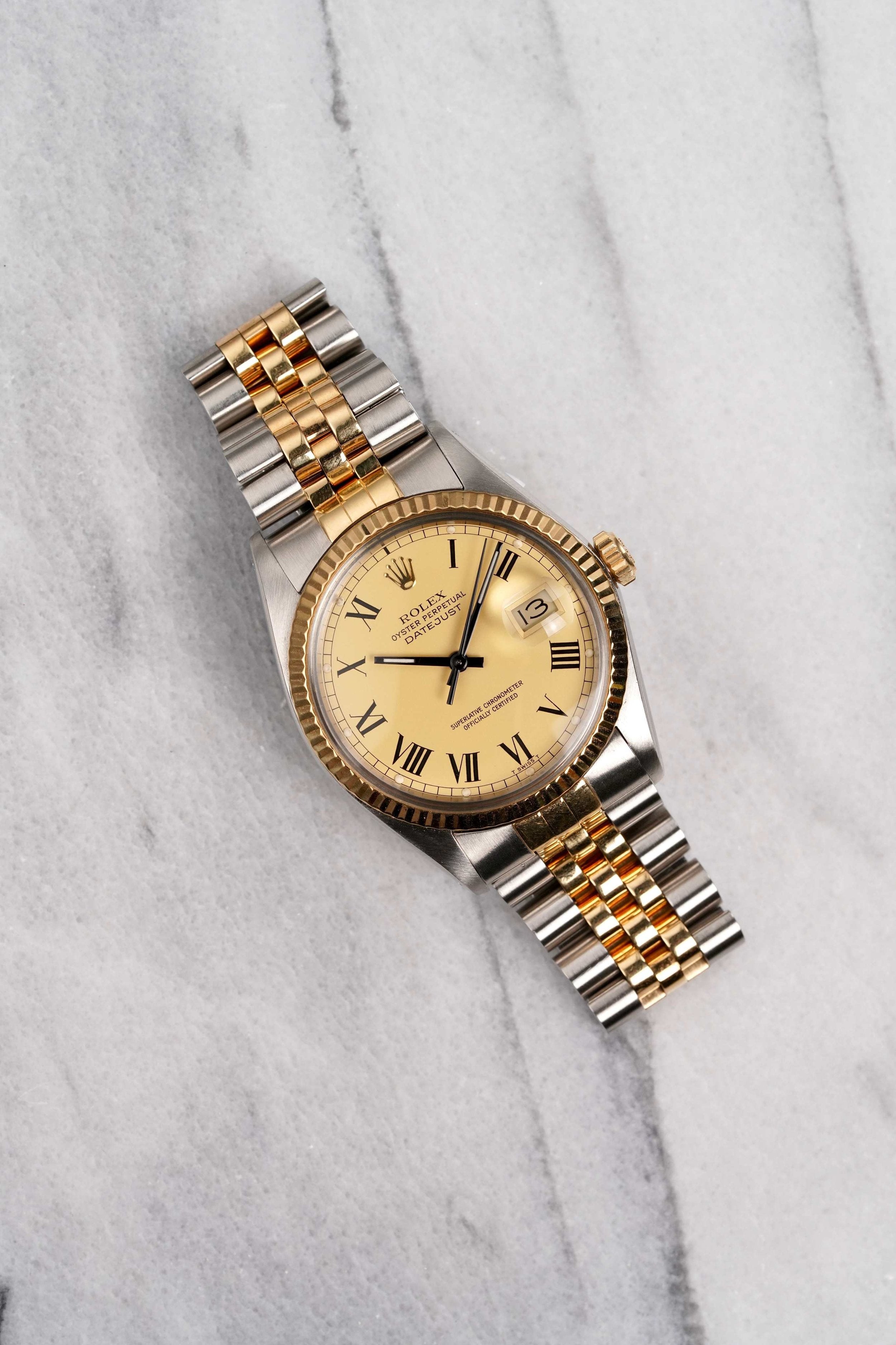 Rolex Datejust 16013 - Lemon Buckley.