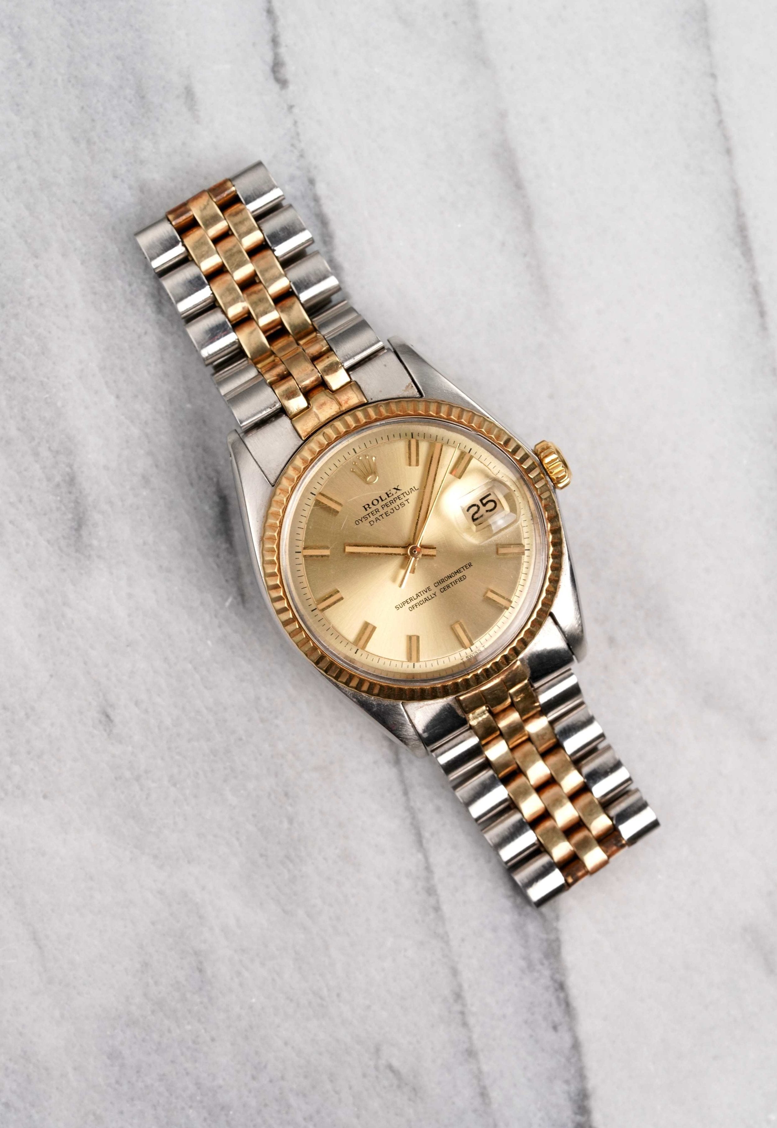 Rolex Datejust 1601 - Two Tone Wideboy.