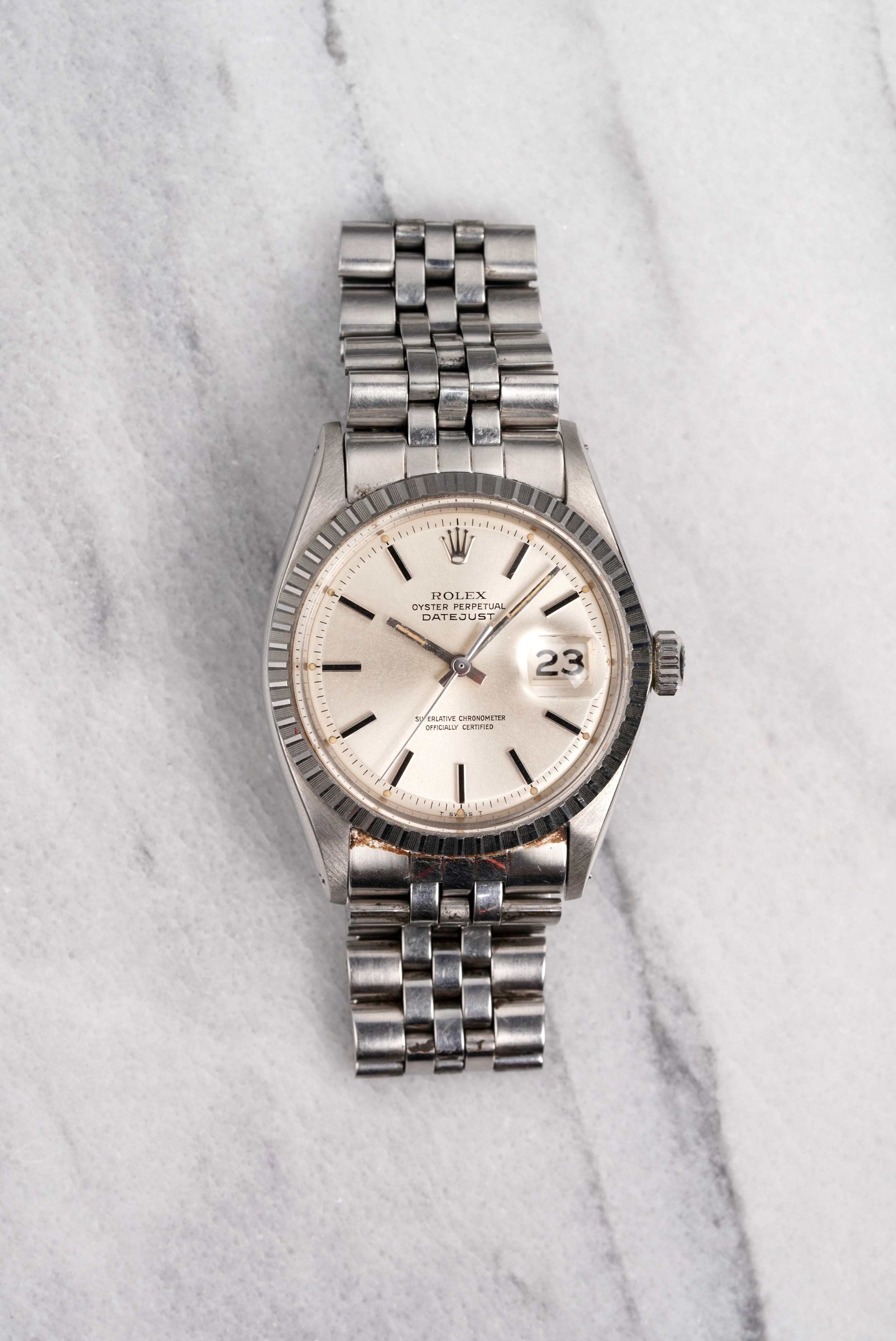 Rolex Datejust 1603 - Silver.