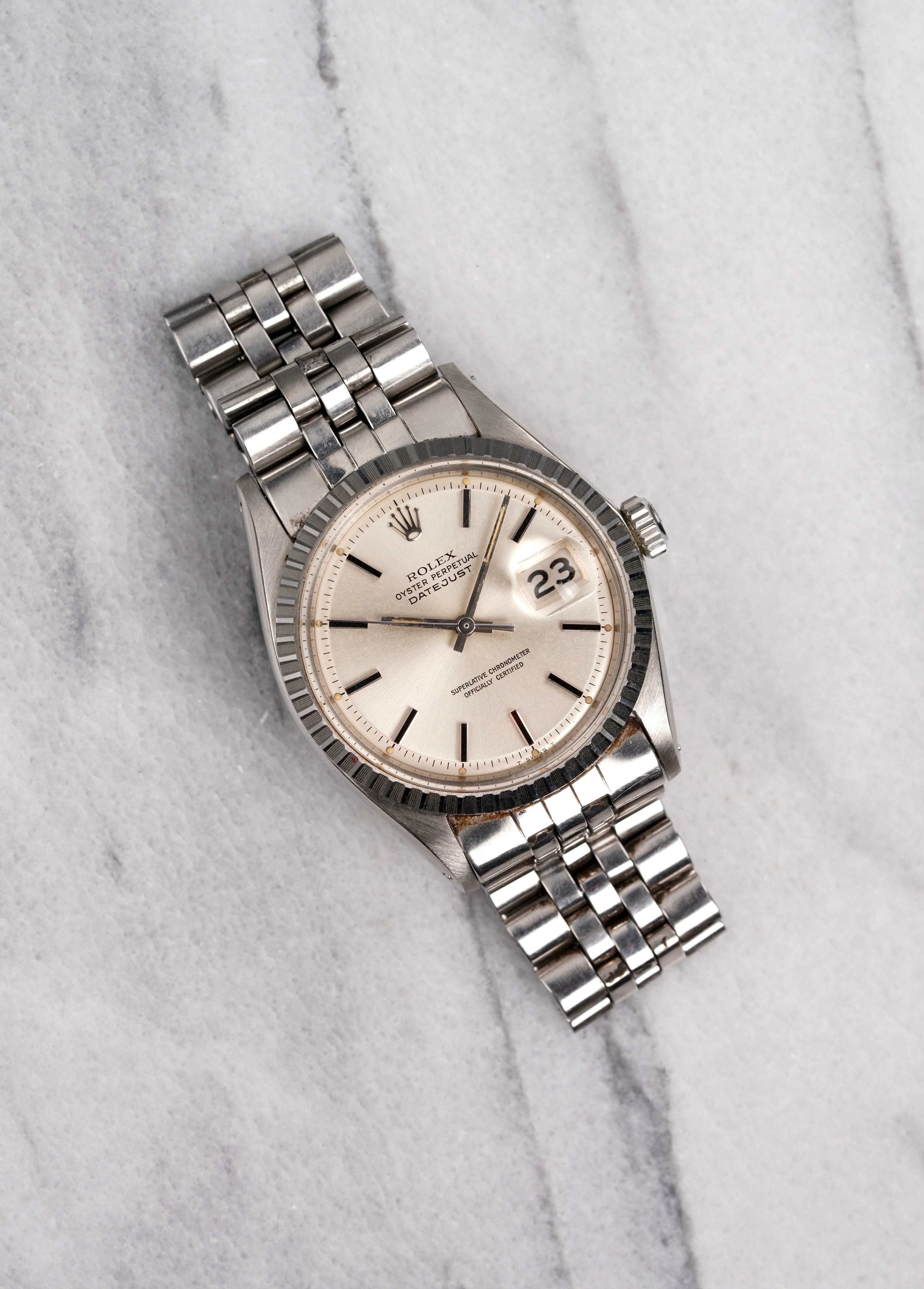 Rolex Datejust 1603 - Silver.