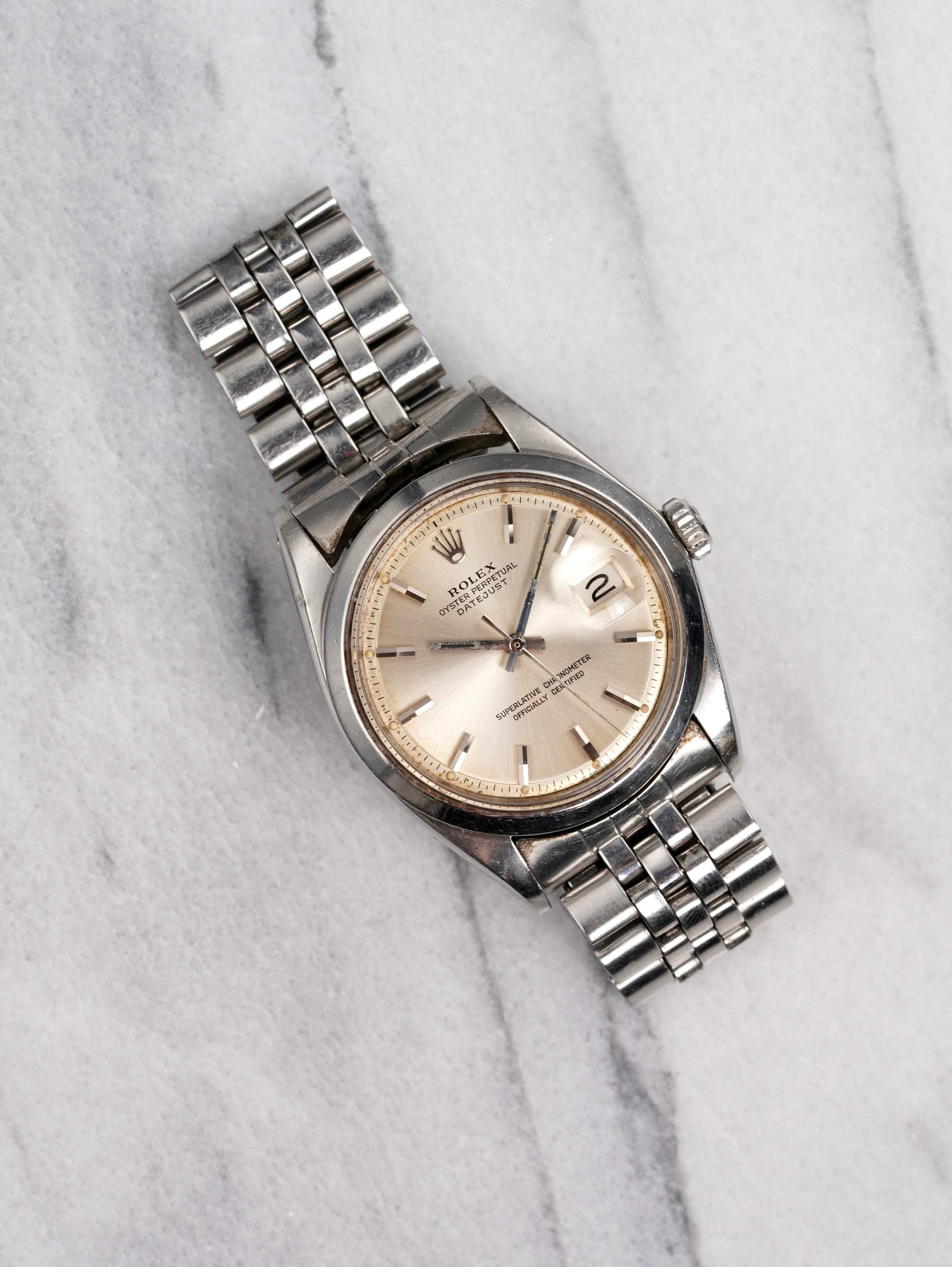 Rolex Datejust 1600 - Smooth Bezel