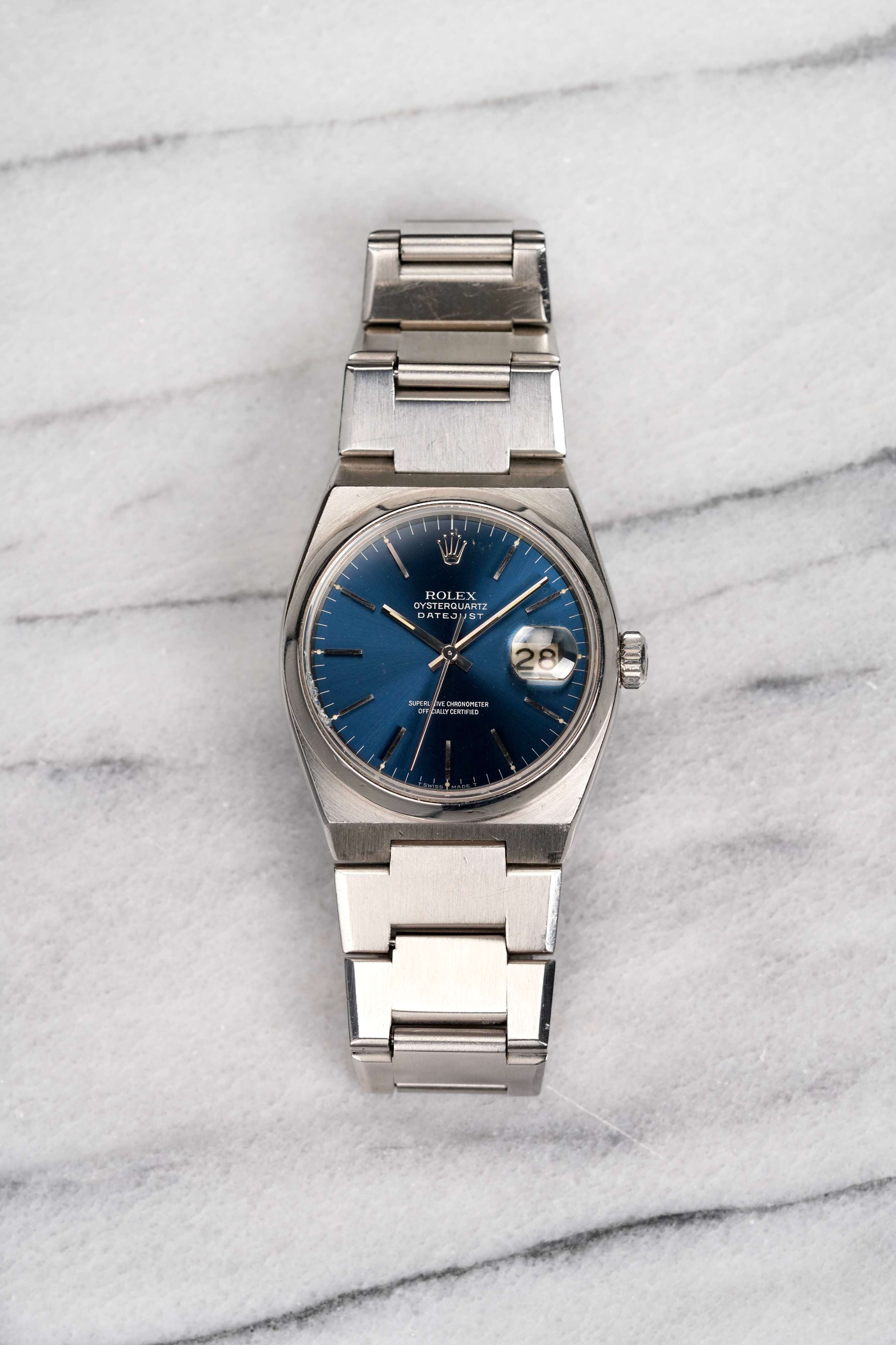 Rolex Datejust 17000 - Oysterquartz Blue Dial