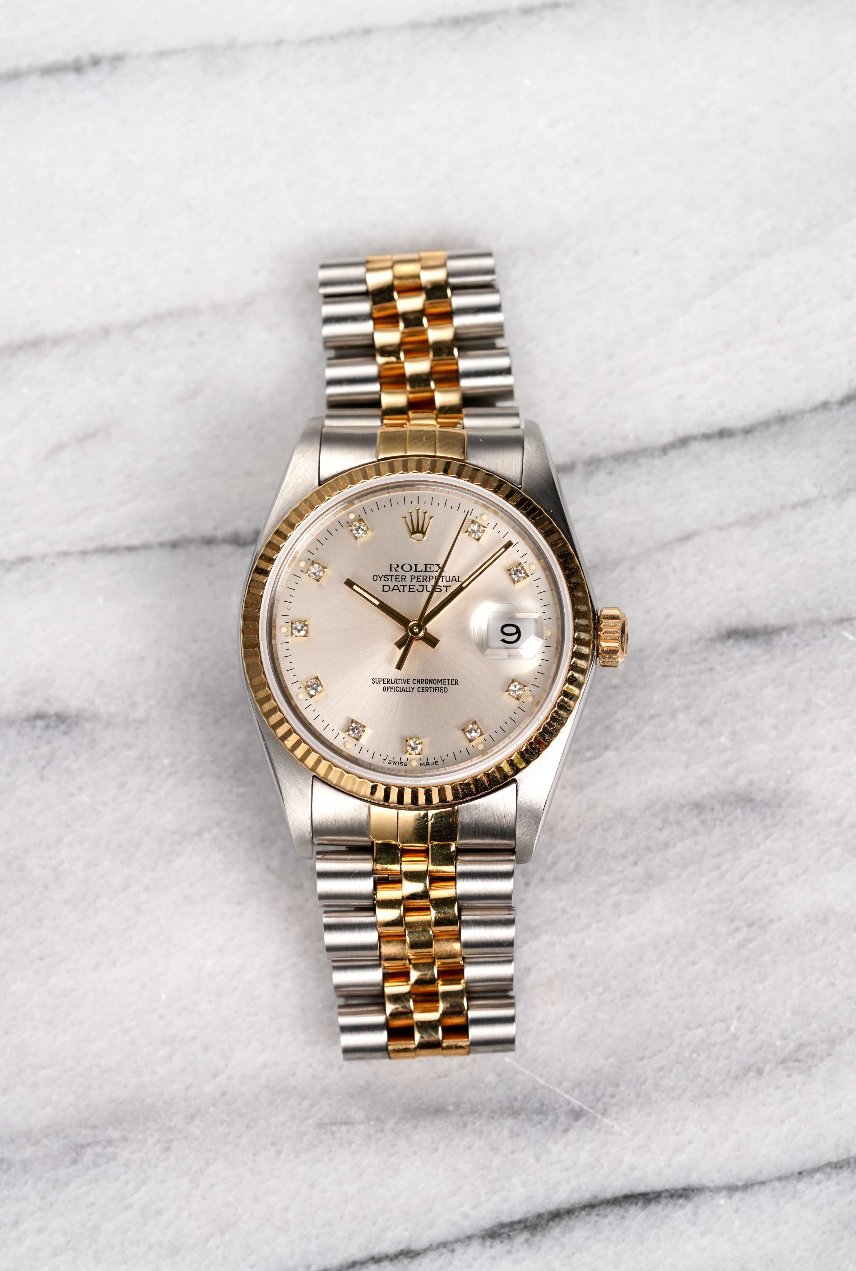 Rolex Datejust 16013 - Dimaond Dial.