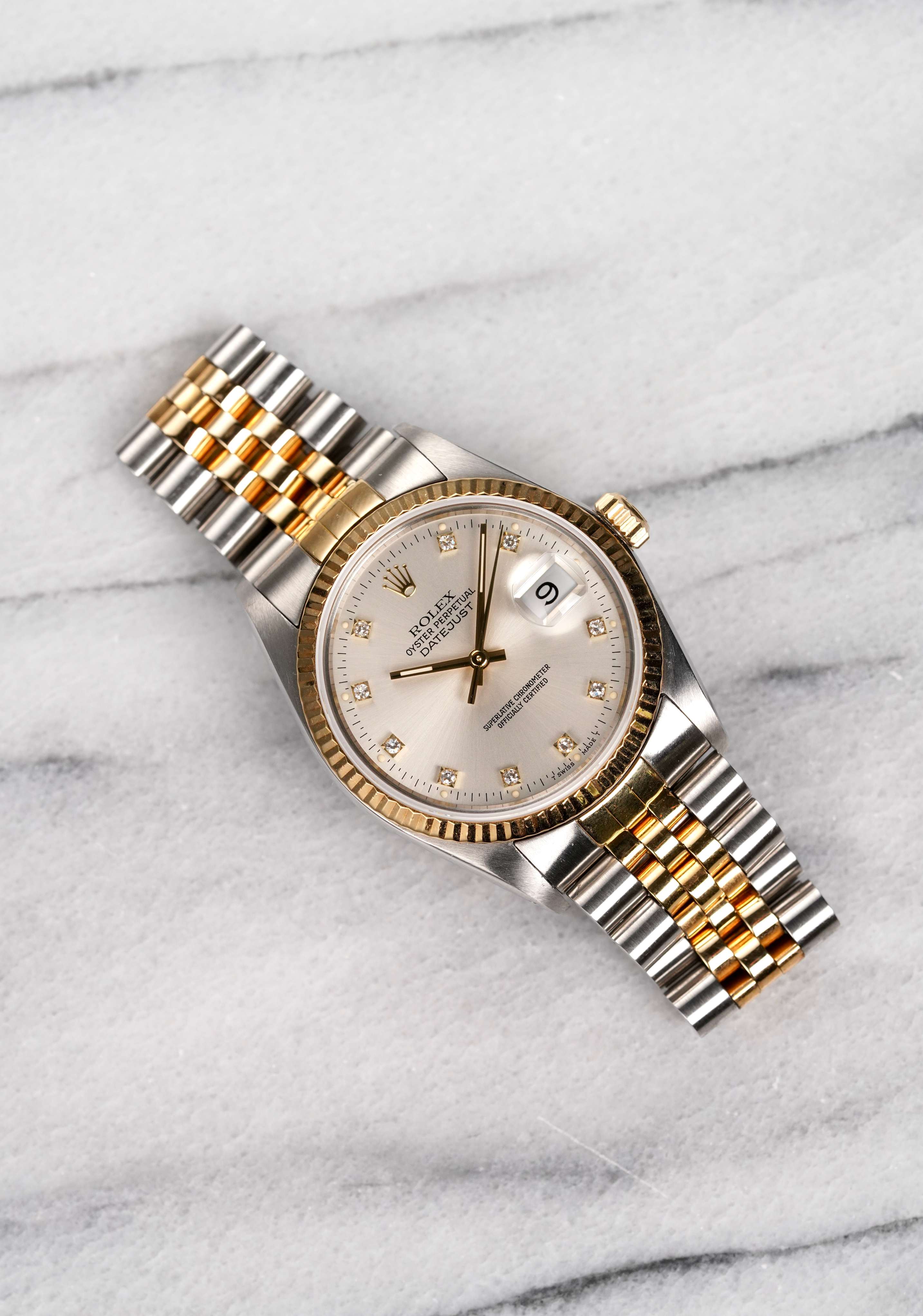 Rolex Datejust 16013 - Dimaond Dial.