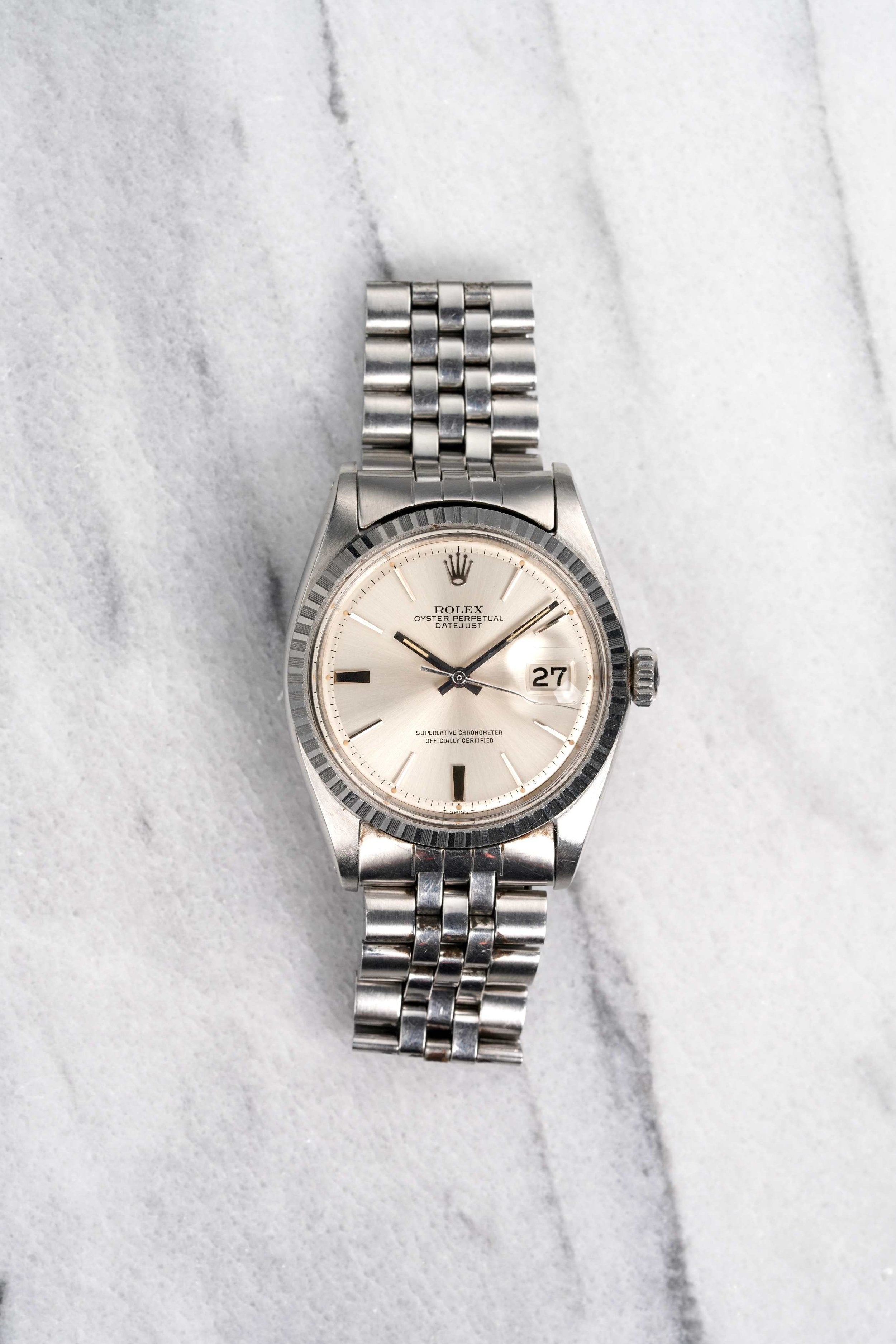 Rolex Datejust 1603 - Silver.