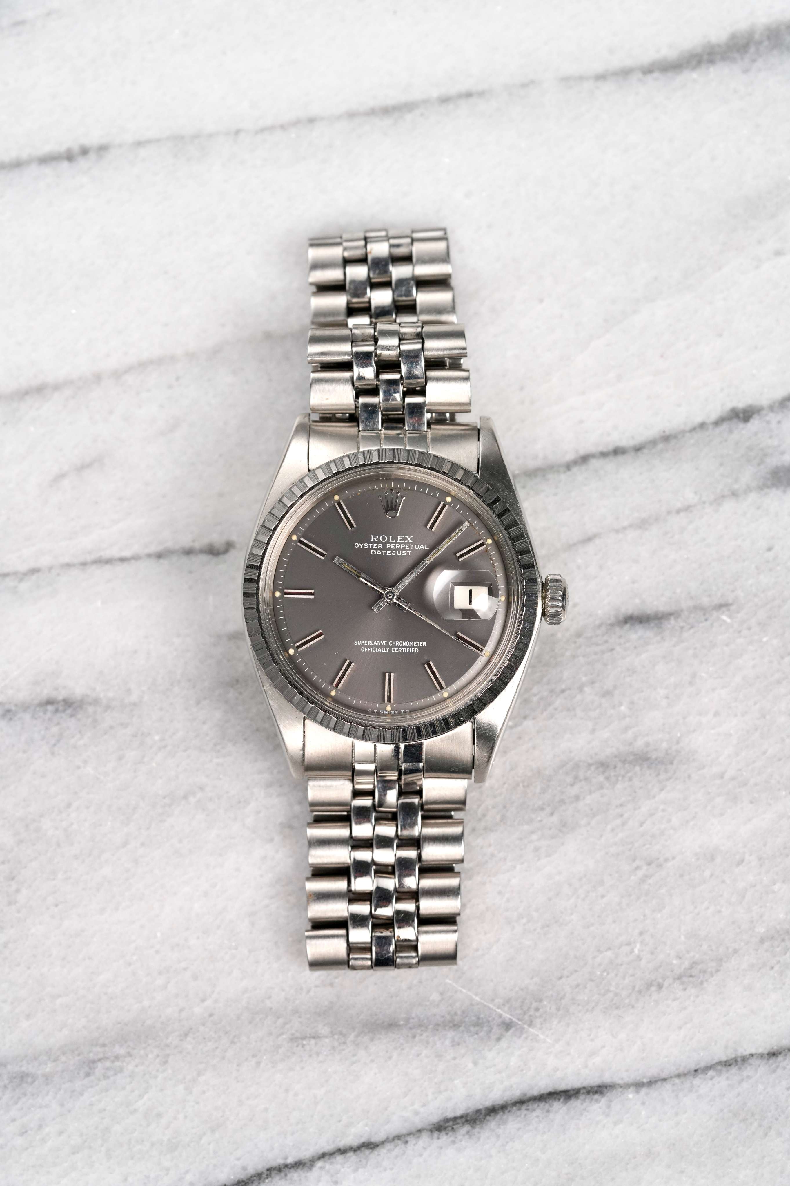 Rolex Datejust 1603 - Grey Dial