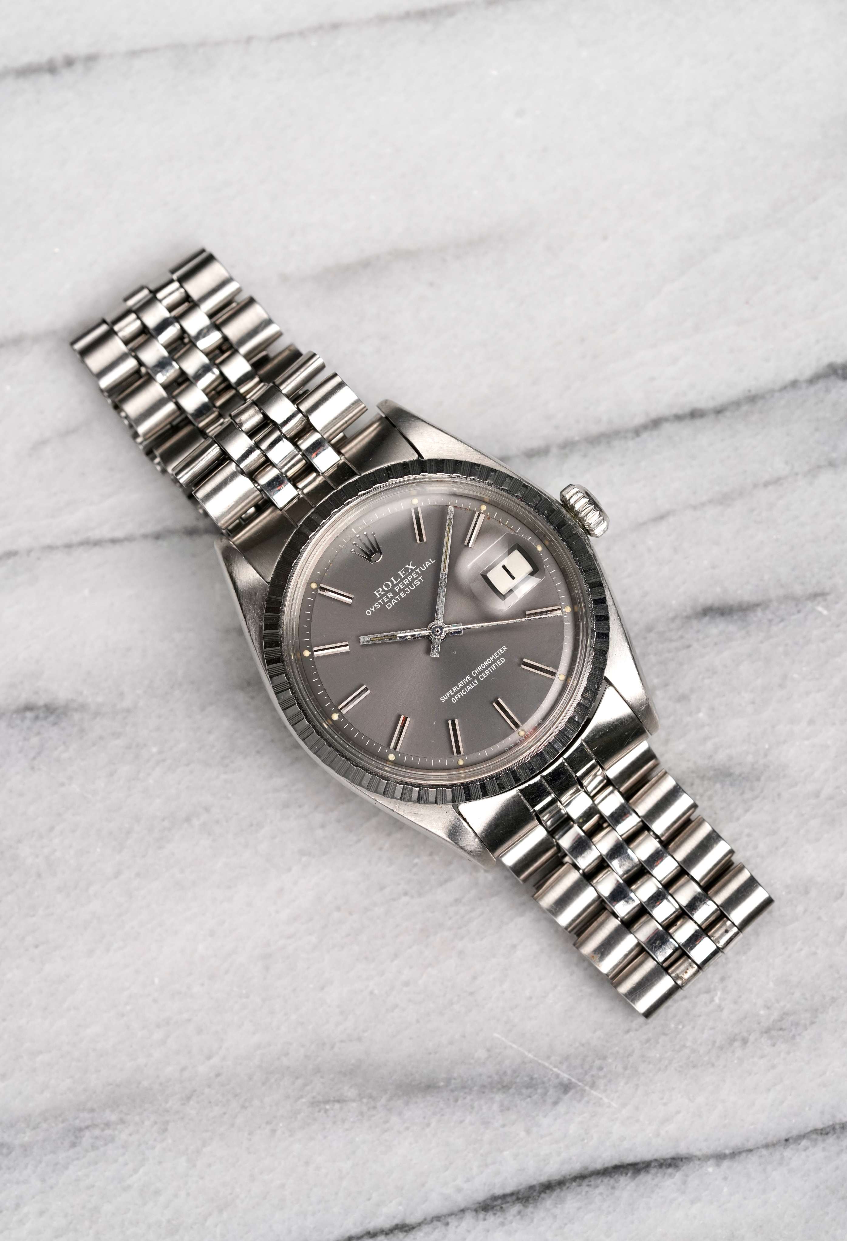 Rolex Datejust 1603 - Grey Dial