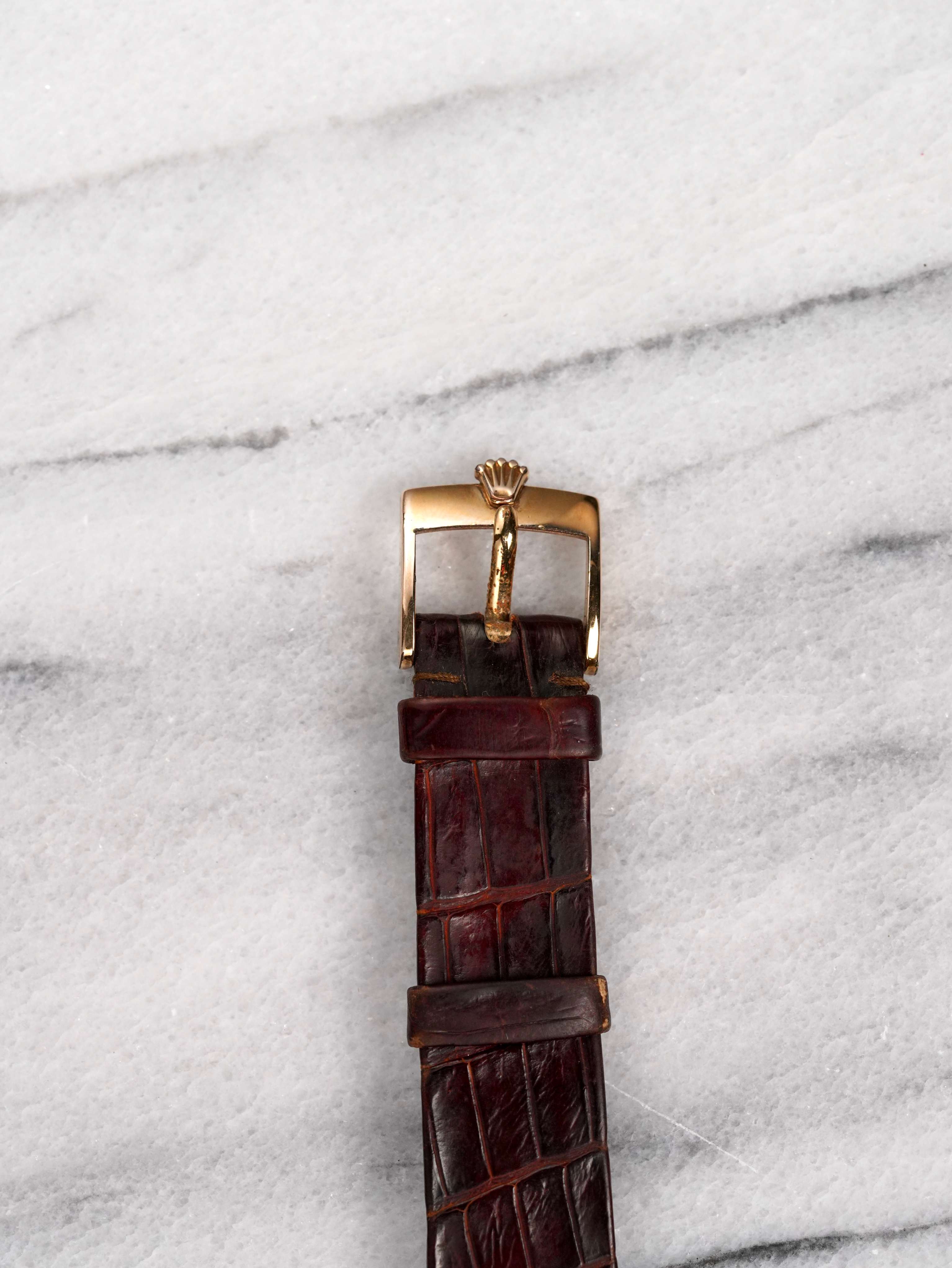 Rolex Cellini 4084 - Red Vignette Dial.