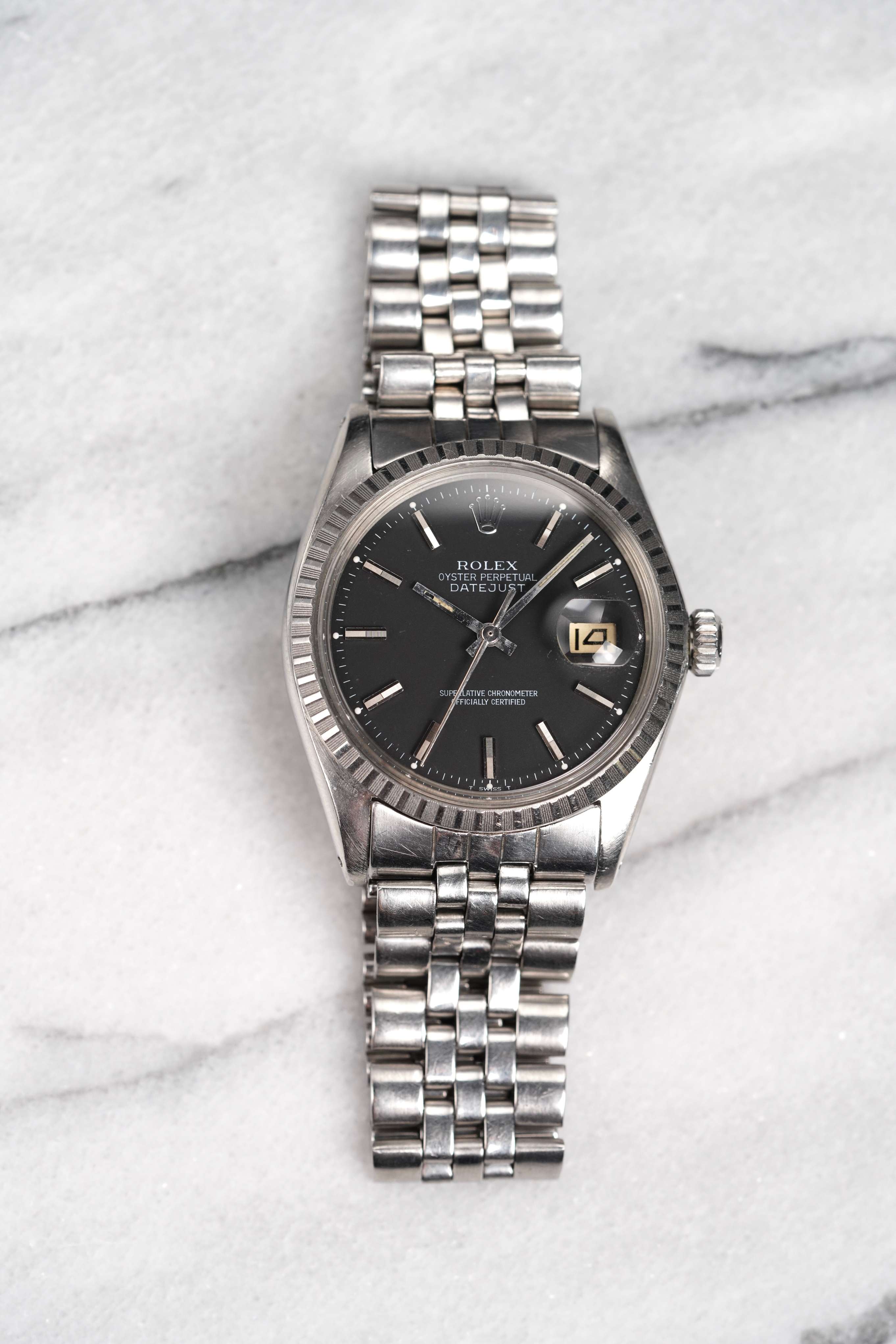 Rolex Datejust 1603 - Black Dial