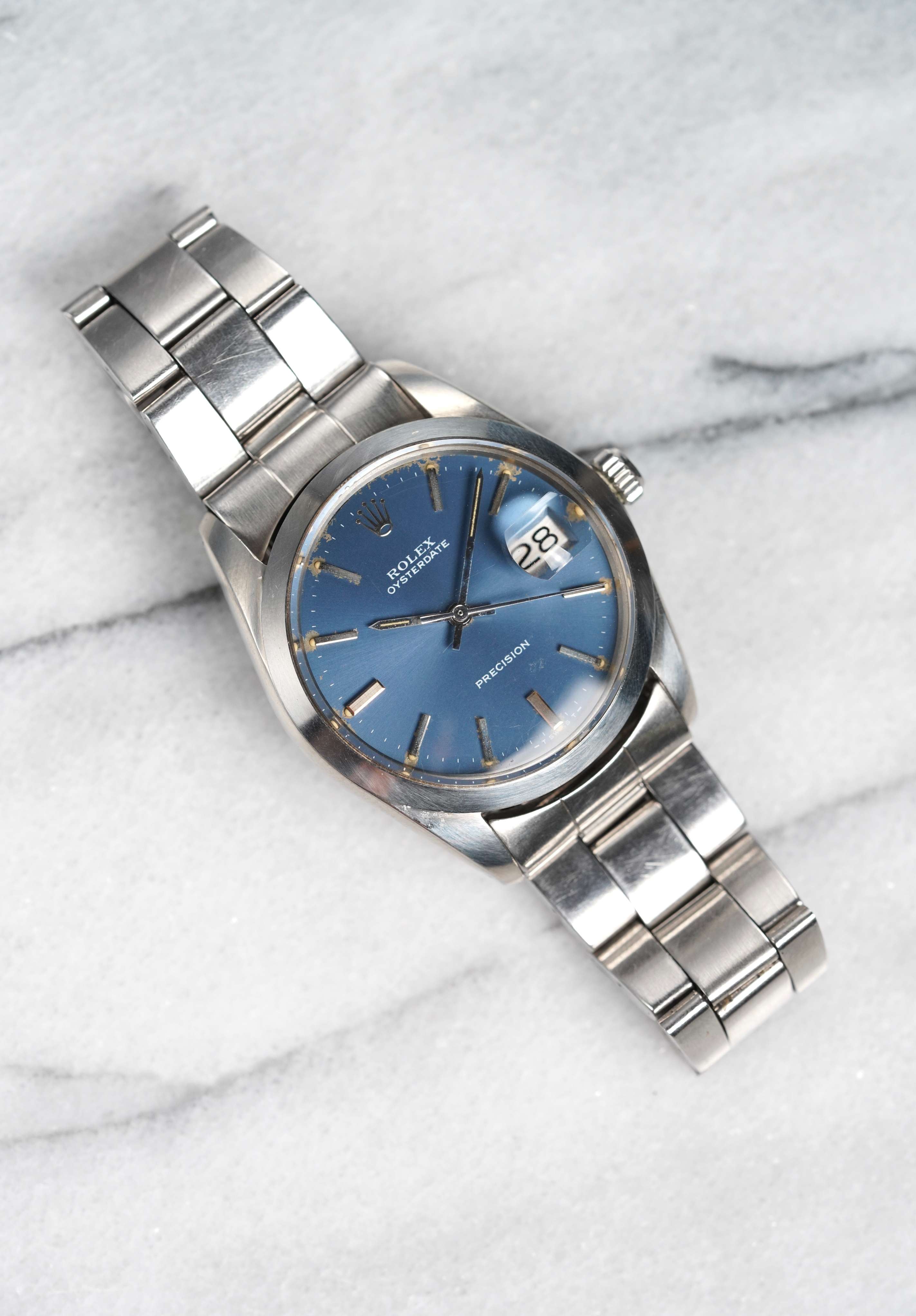 Rolex Oysterdate - Blue Dial