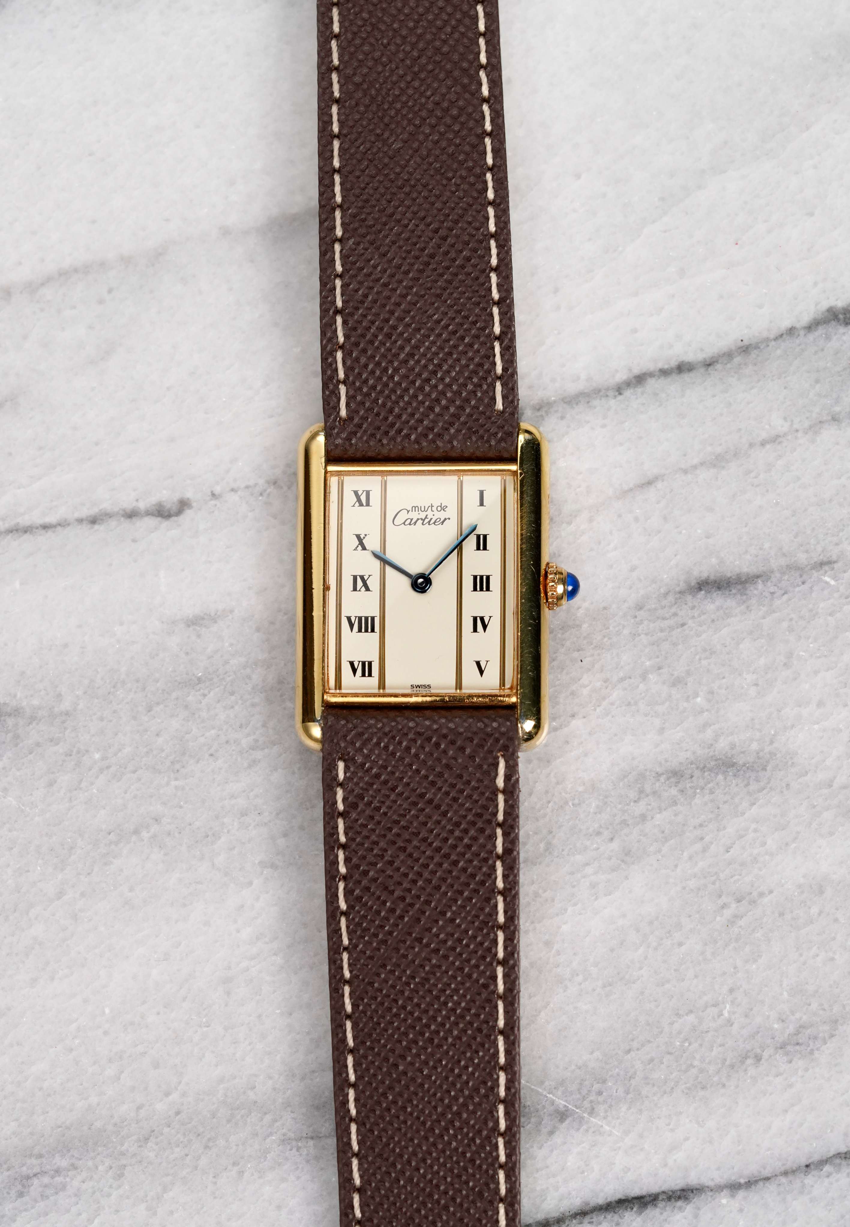 Cartier Tank - Cream Dial.