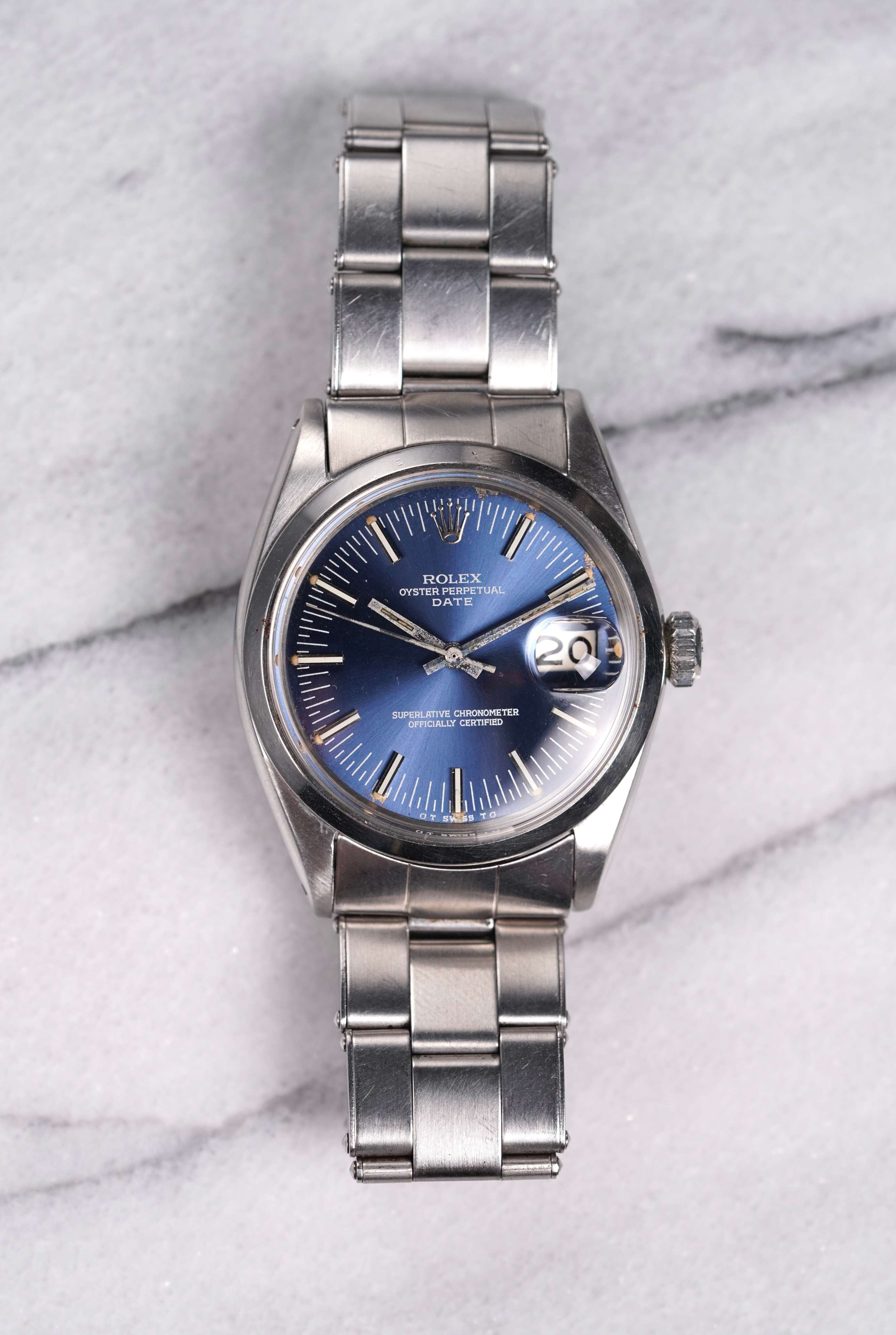 Rolex Oyster Perpetual - Blue Dial