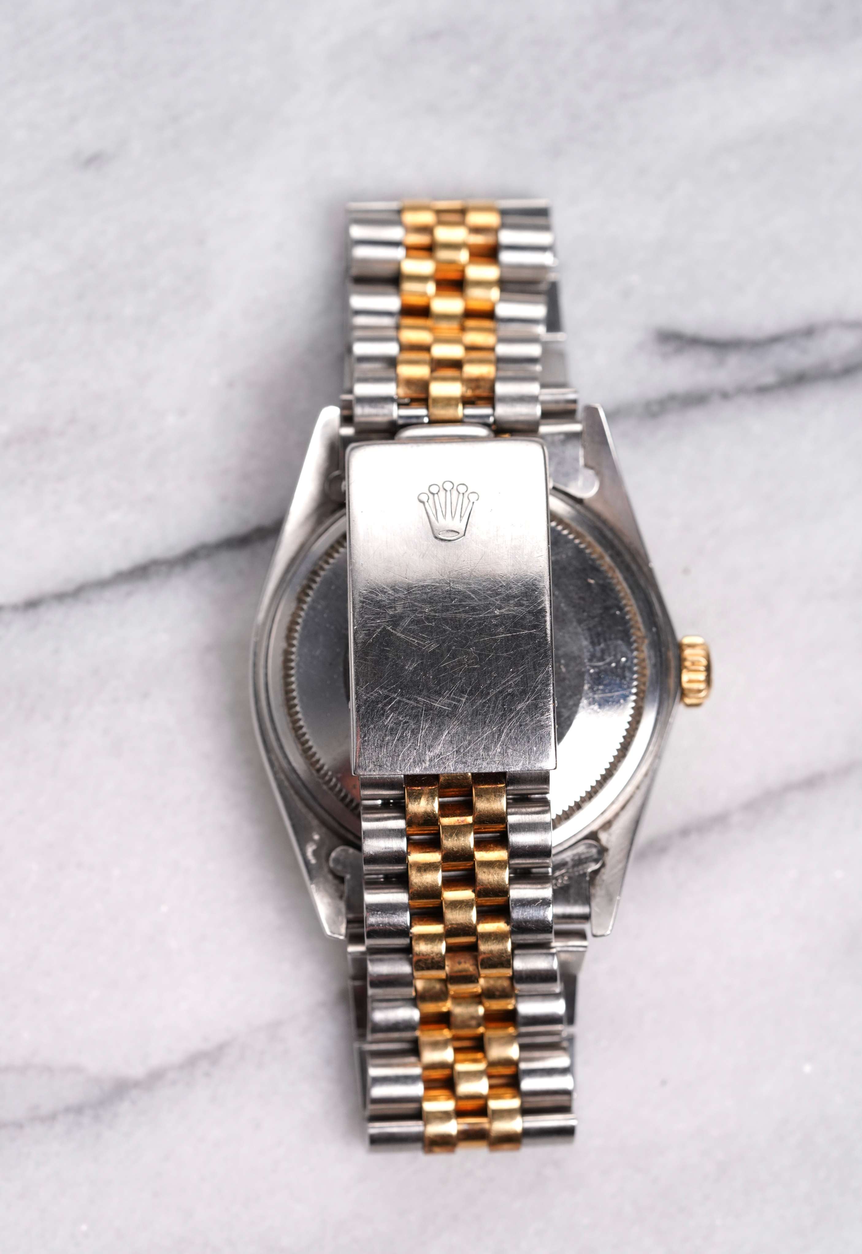 Rolex Datejust 16013 - Champagne Tapestry Dial