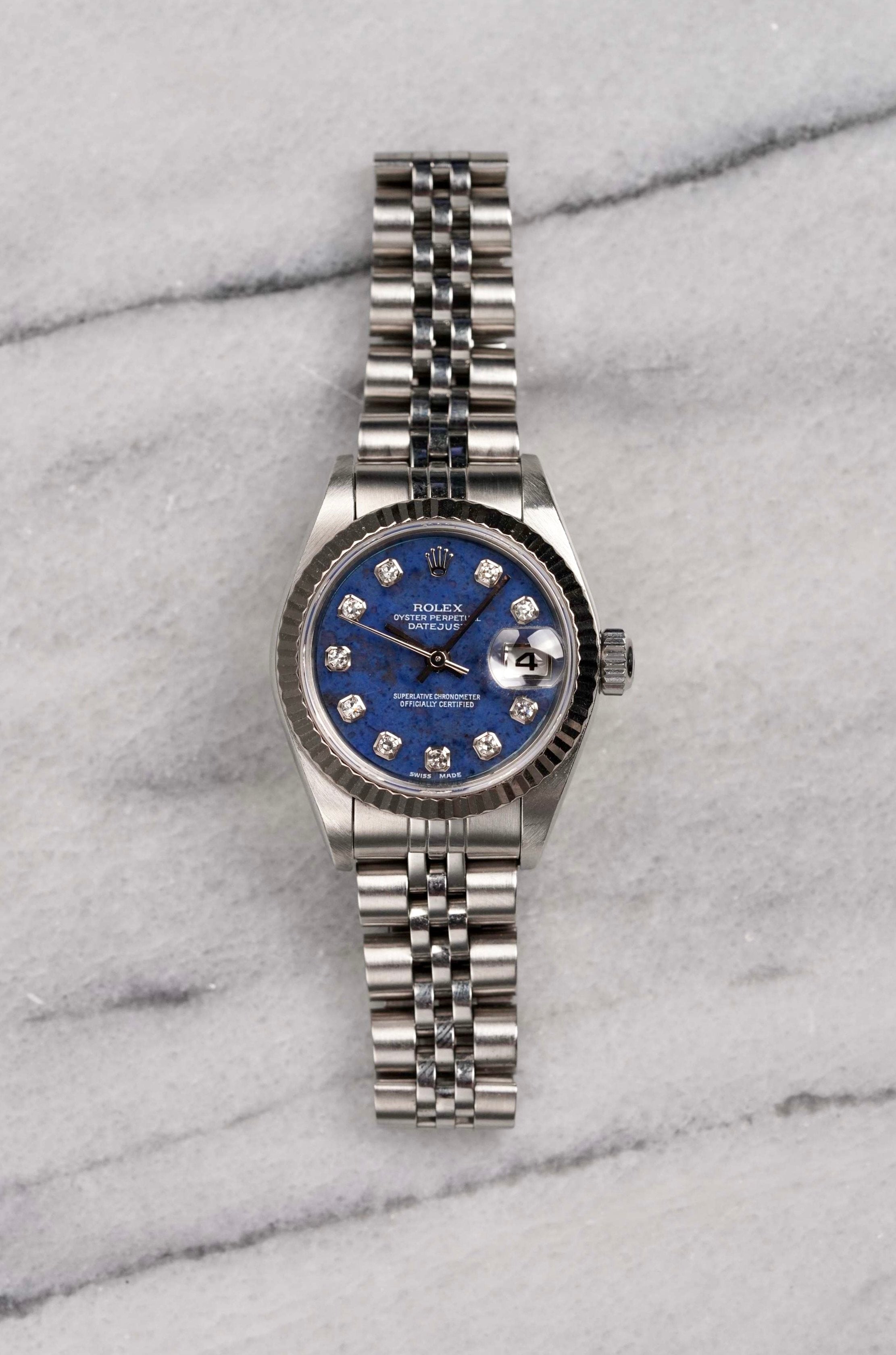 Ladies Rolex Datejust - Sodalite Diamond Dial