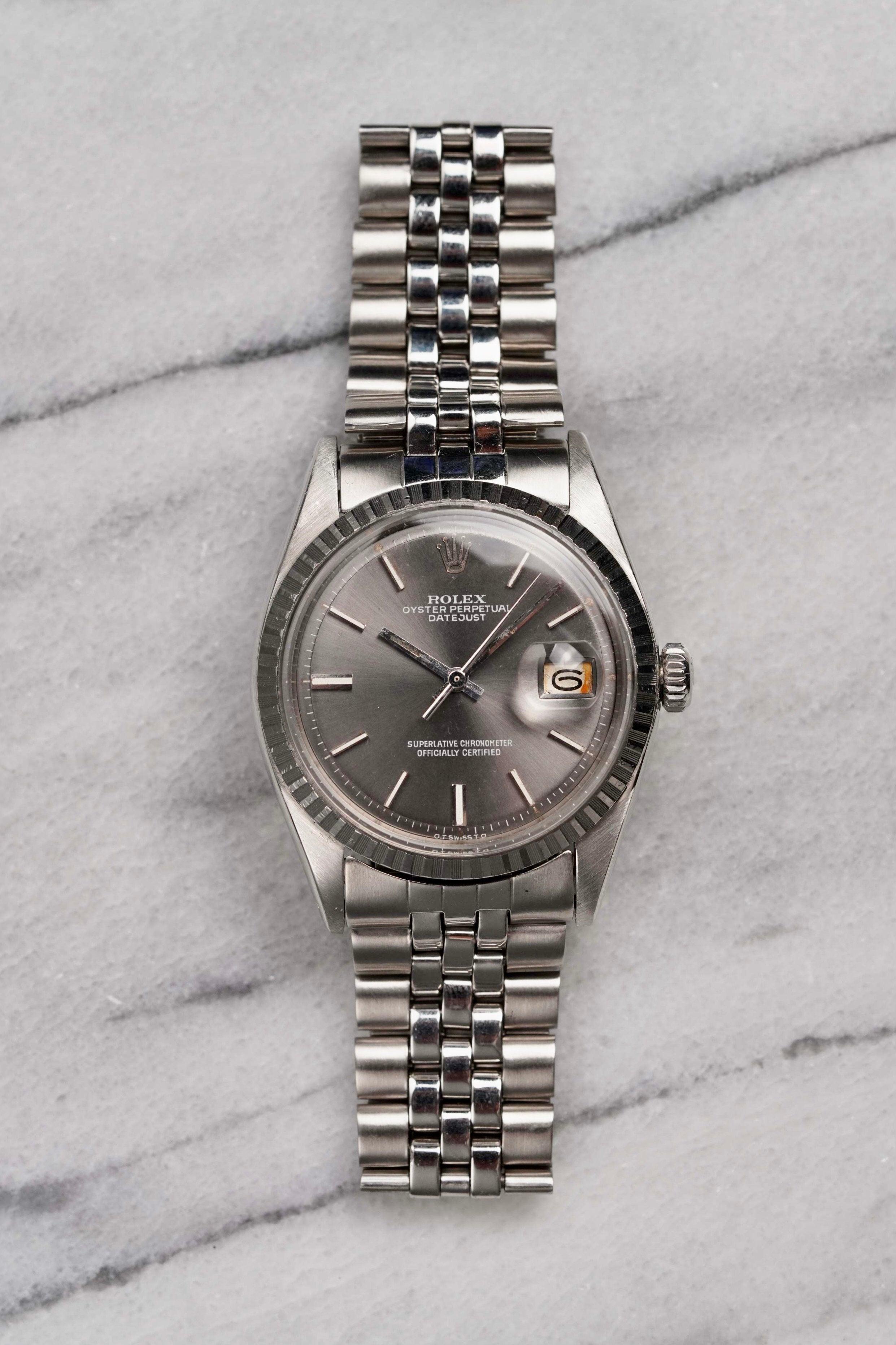 Rolex Datejust 1603 - Grey Dial