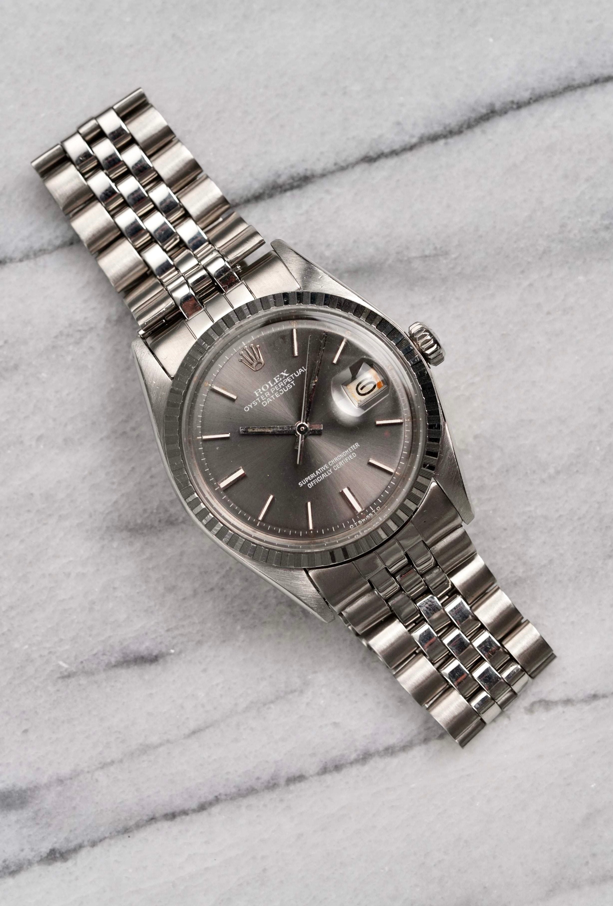 Rolex Datejust 1603 - Grey Dial