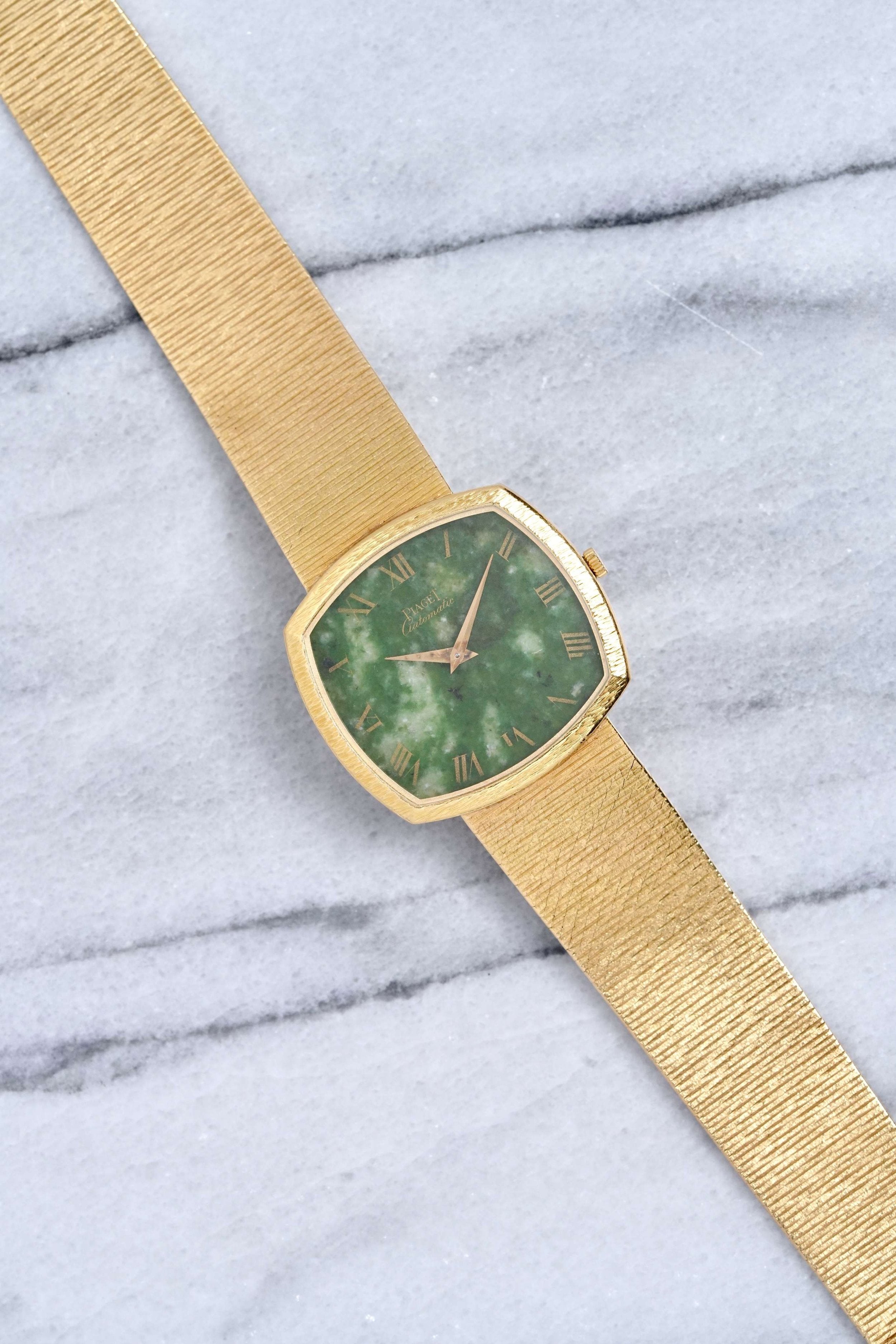 Piaget 18K Yellow Gold - Green Jade Dial