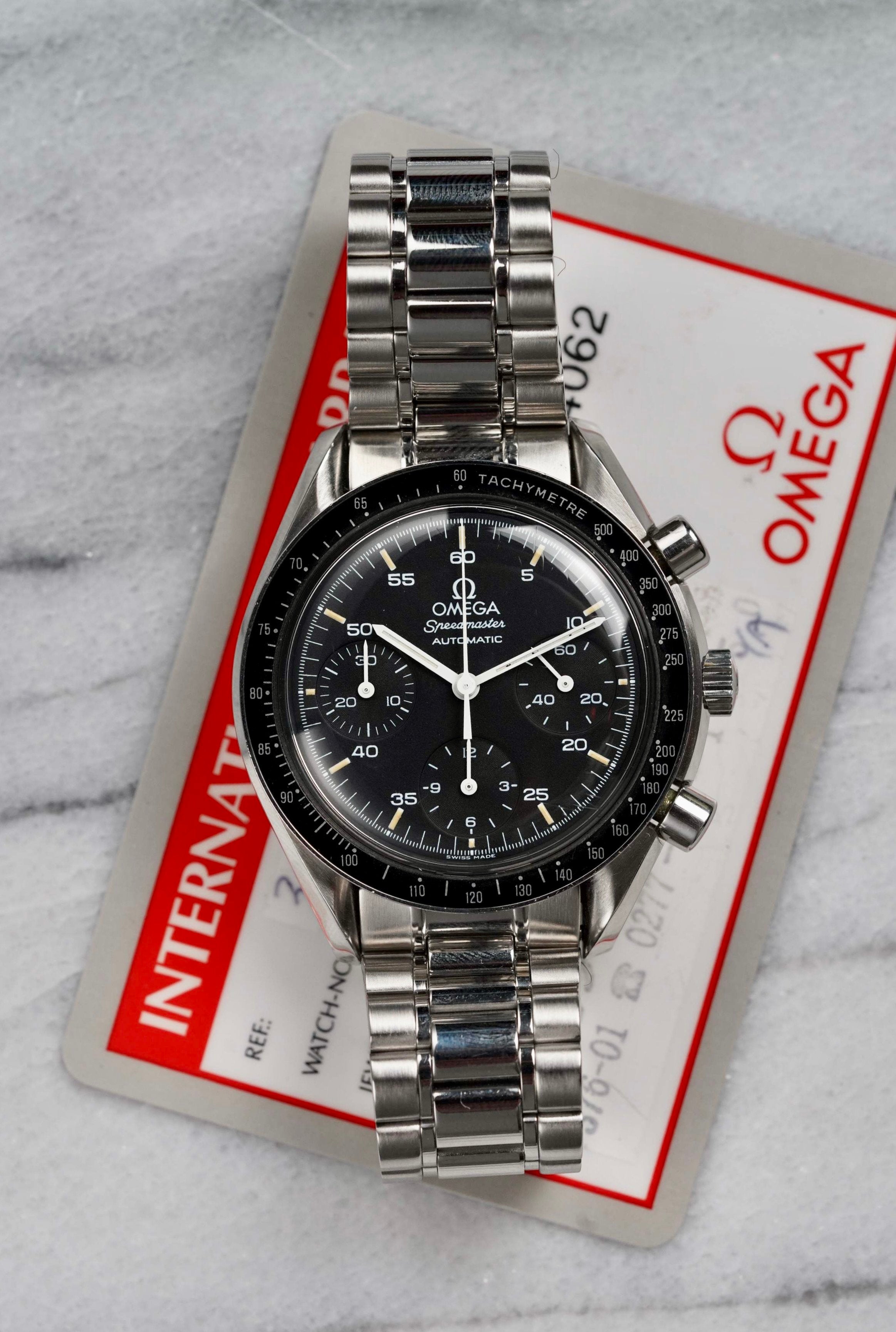 Omega Speedmaster - Box & Card