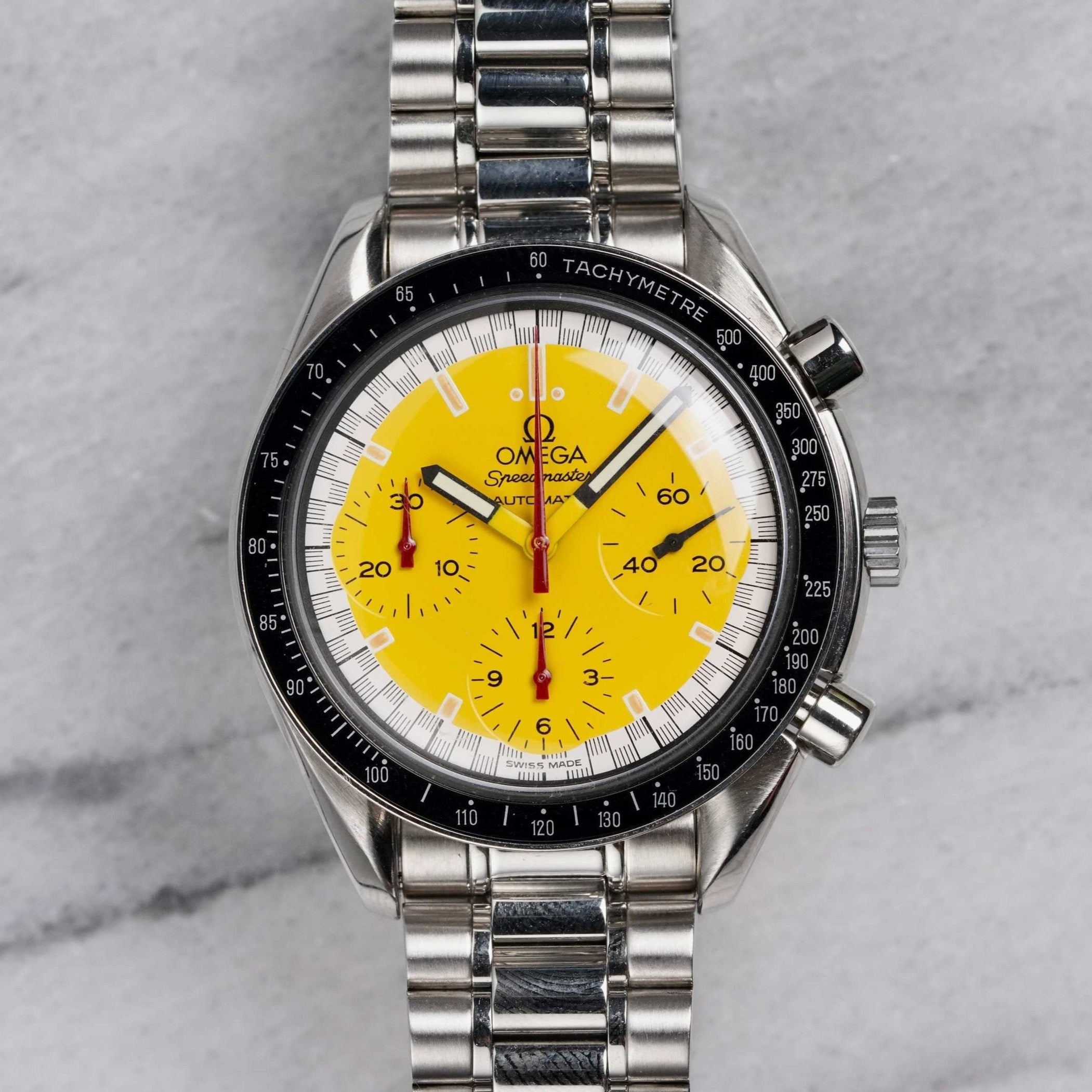 Omega Speedmaster - Schumacher Yellow
