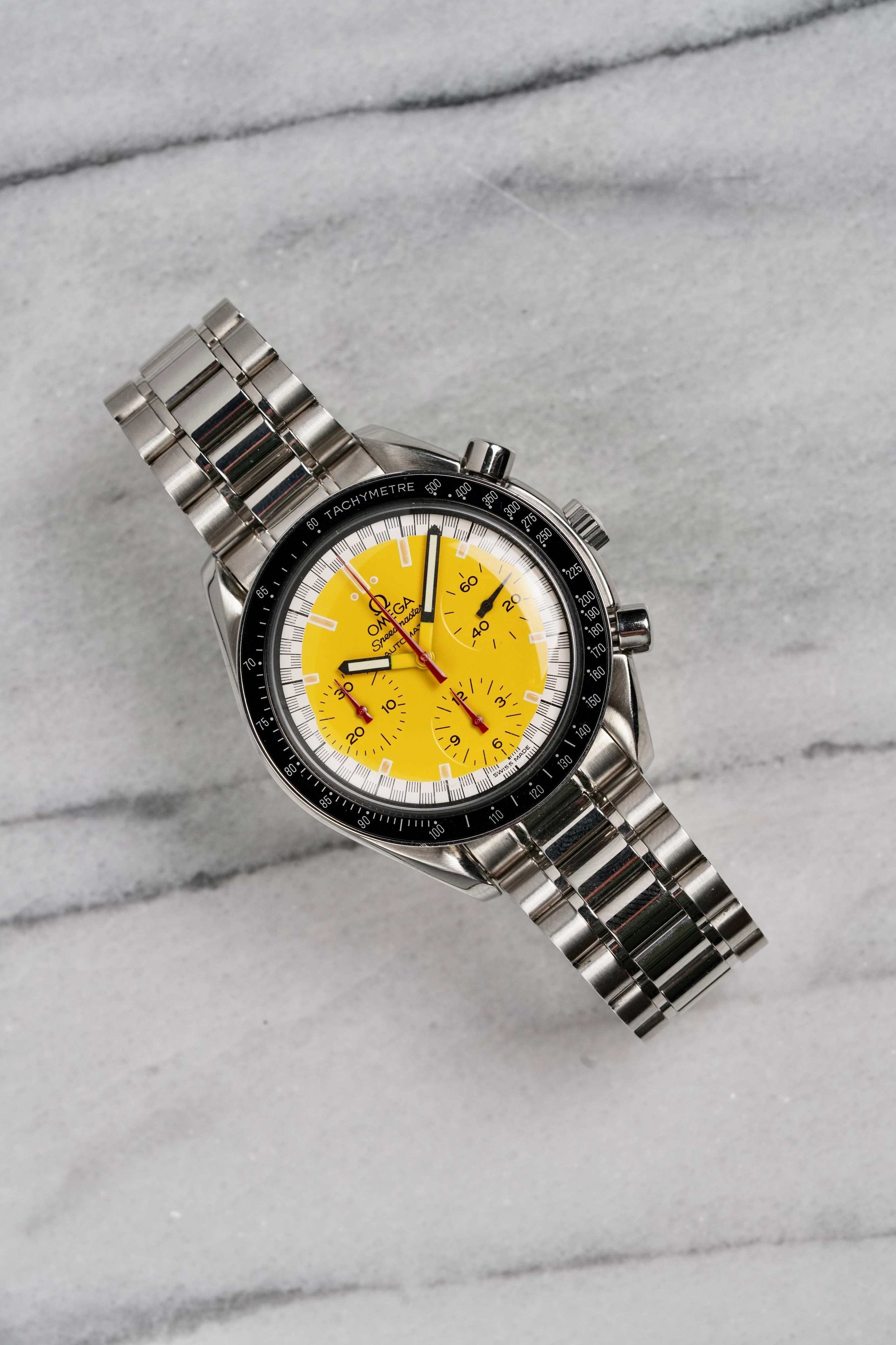 Omega Speedmaster - Schumacher Yellow