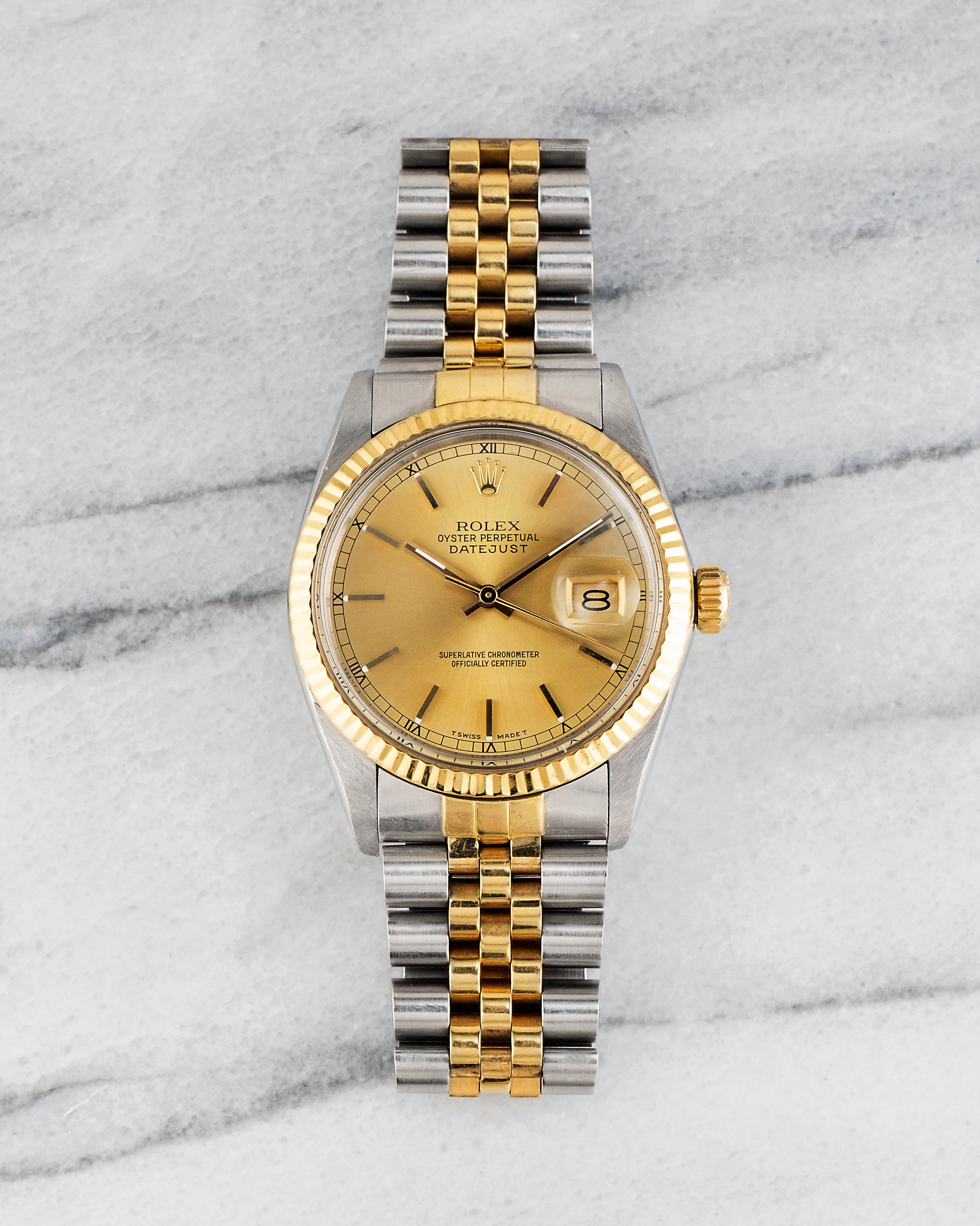 Rolex Datejust 16013 - Champagne Dial