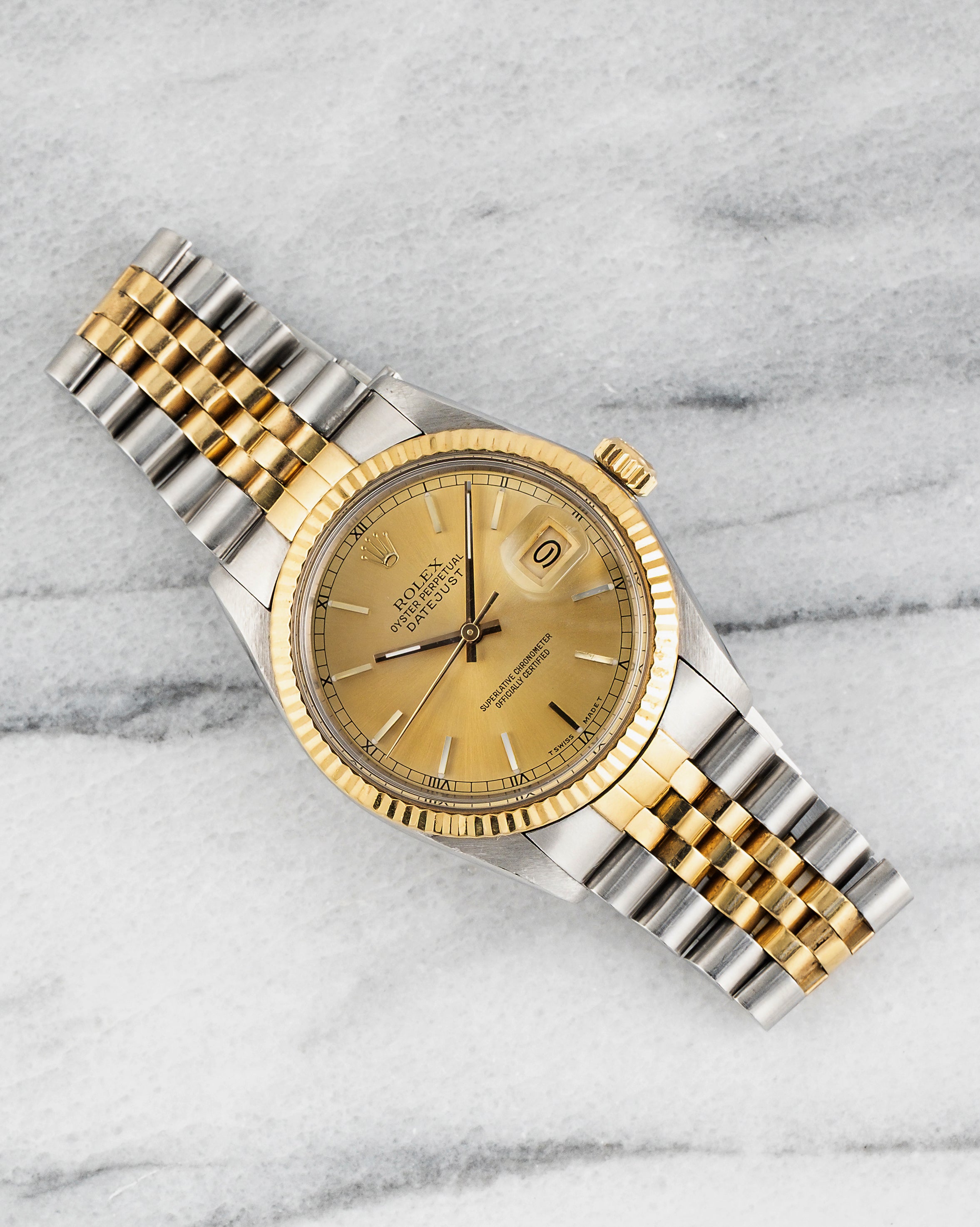 Rolex Datejust 16013 - Champagne Dial