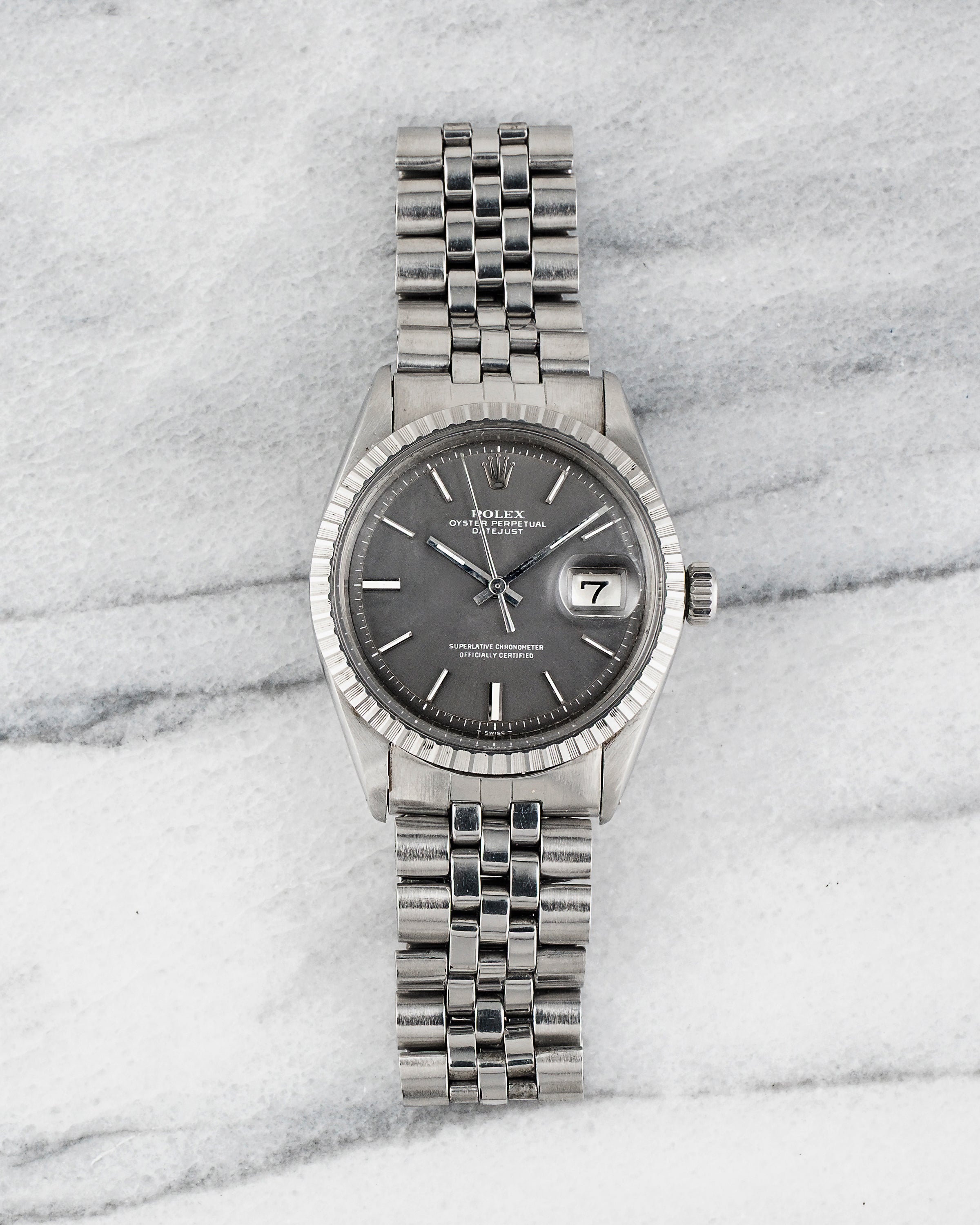 Rolex Datejust 1603 - Grey Dial