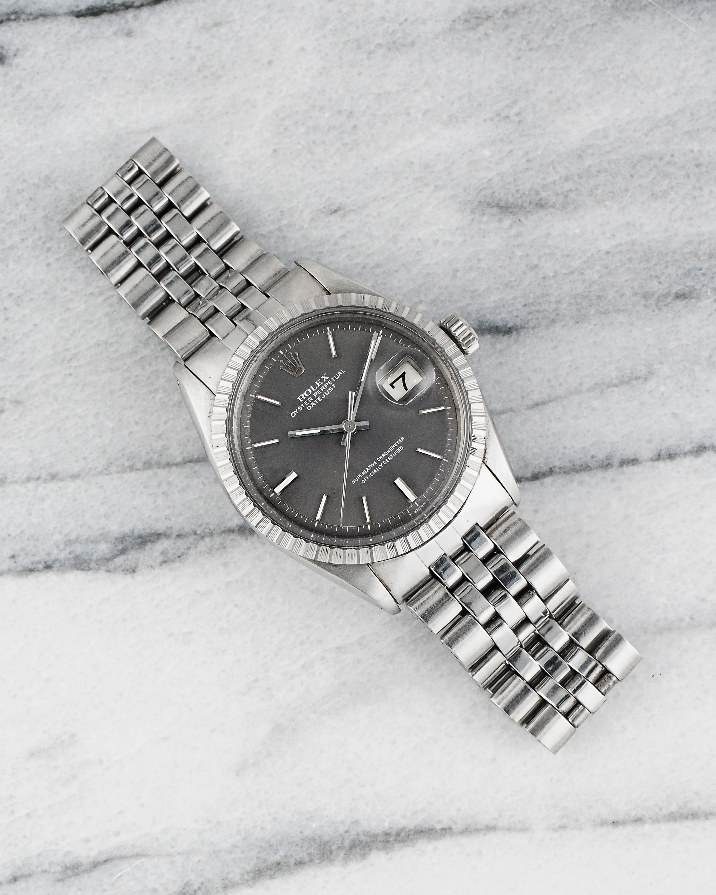 Rolex Datejust 1603 - Grey Dial