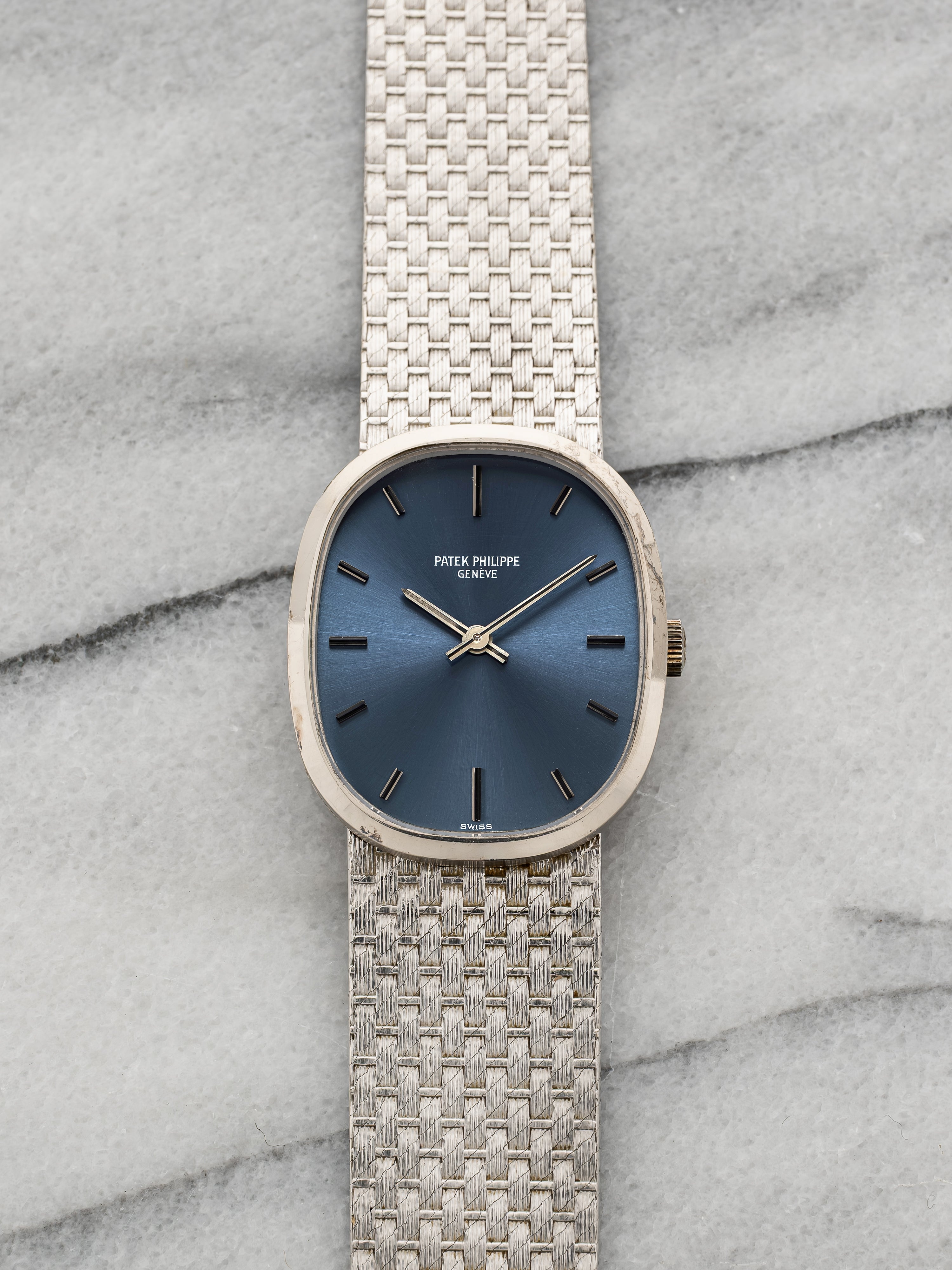 Patek Philippe Ellipse 3548 - Blue Dial